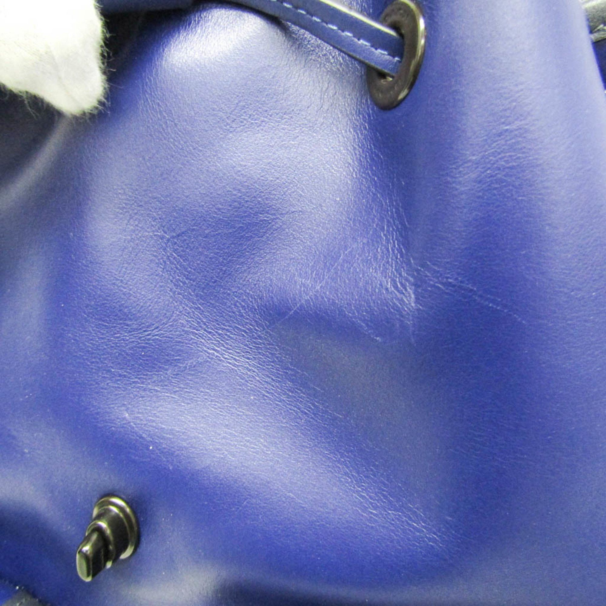 Coach Coach Heritage C2902 Men's Leather Backpack Blue Size ONE SIZE - 10 Thumbnail