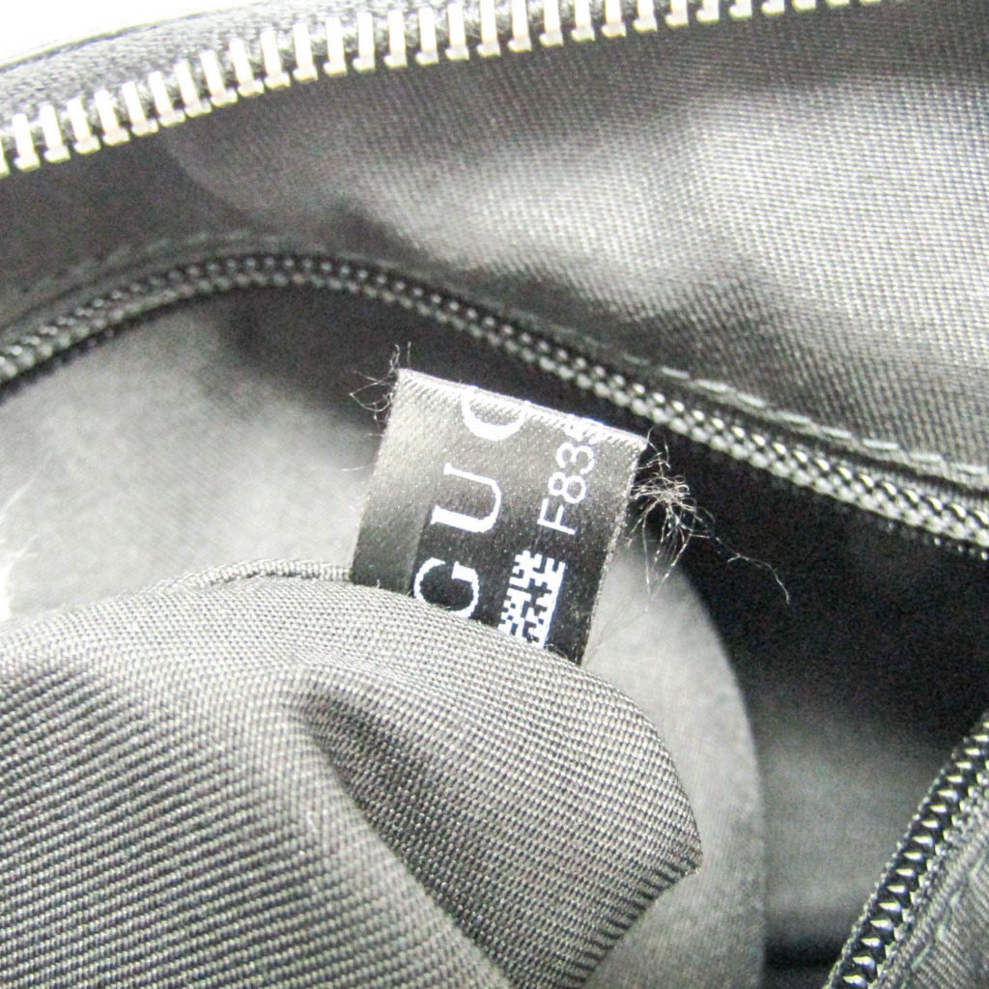 Gucci Gucci GG Canvas 181092 Women's GG Canvas,Leather Shoulder Bag Black Size ONE SIZE - 12 Thumbnail