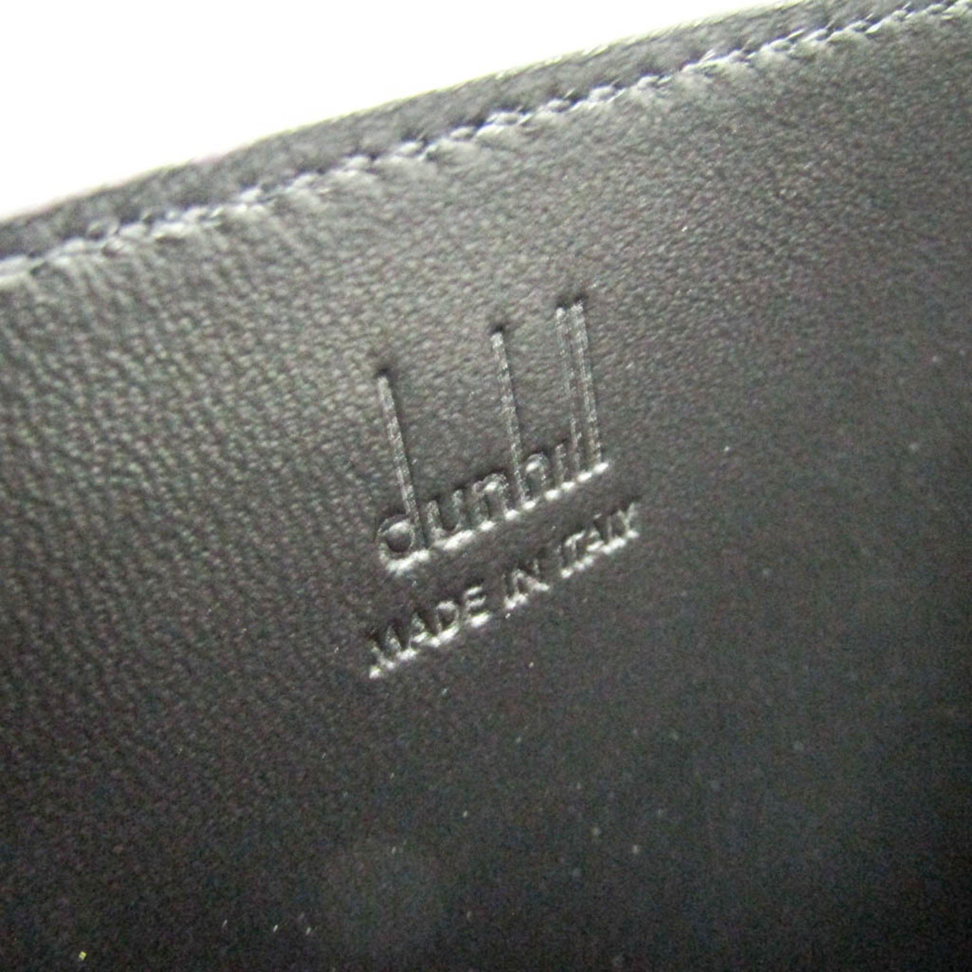 Alfred Dunhill Dunhill CADOGAN Mini Shoulder Pouch Women,Men Leather Pouch,Shoulder Bag Purple Size ONE SIZE - 5 Thumbnail