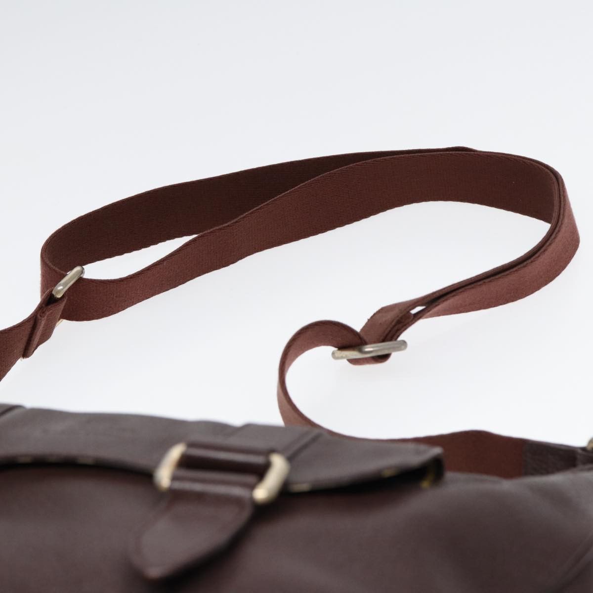 Burberry Nova Check Brown Leather Shoulder Bag (Pre-Owned) Size ONE SIZE - 4 Thumbnail