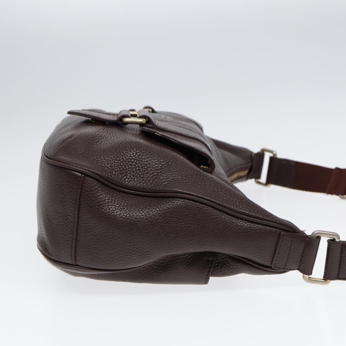 Burberry Nova Check Brown Leather Shoulder Bag (Pre-Owned) Size ONE SIZE - 15 Thumbnail