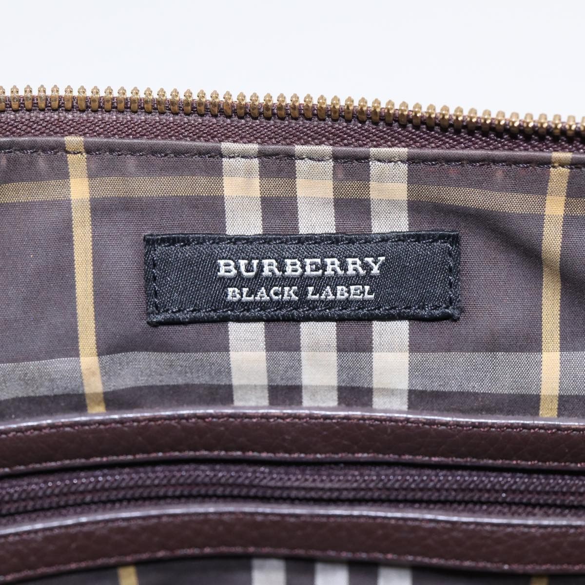 Burberry Nova Check Brown Leather Shoulder Bag (Pre-Owned) Size ONE SIZE - 8 Thumbnail