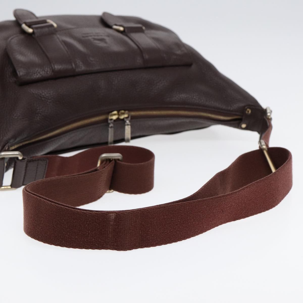 Burberry Nova Check Brown Leather Shoulder Bag (Pre-Owned) Size ONE SIZE - 17 Thumbnail
