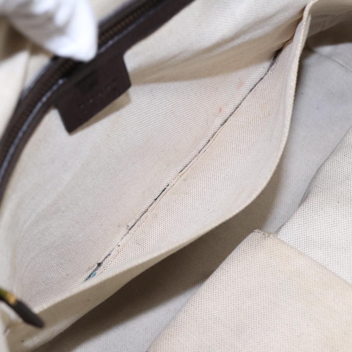 Gucci Diamante Beige Canvas Handbag (Pre-Owned) Size ONE SIZE - 20 Thumbnail