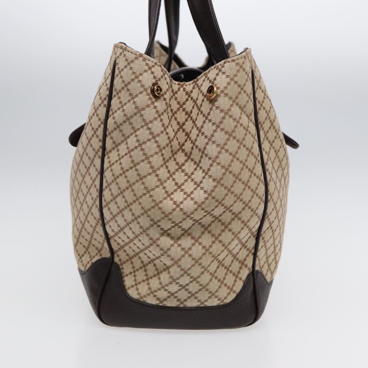 Gucci Diamante Beige Canvas Handbag (Pre-Owned) Size ONE SIZE - 16 Thumbnail