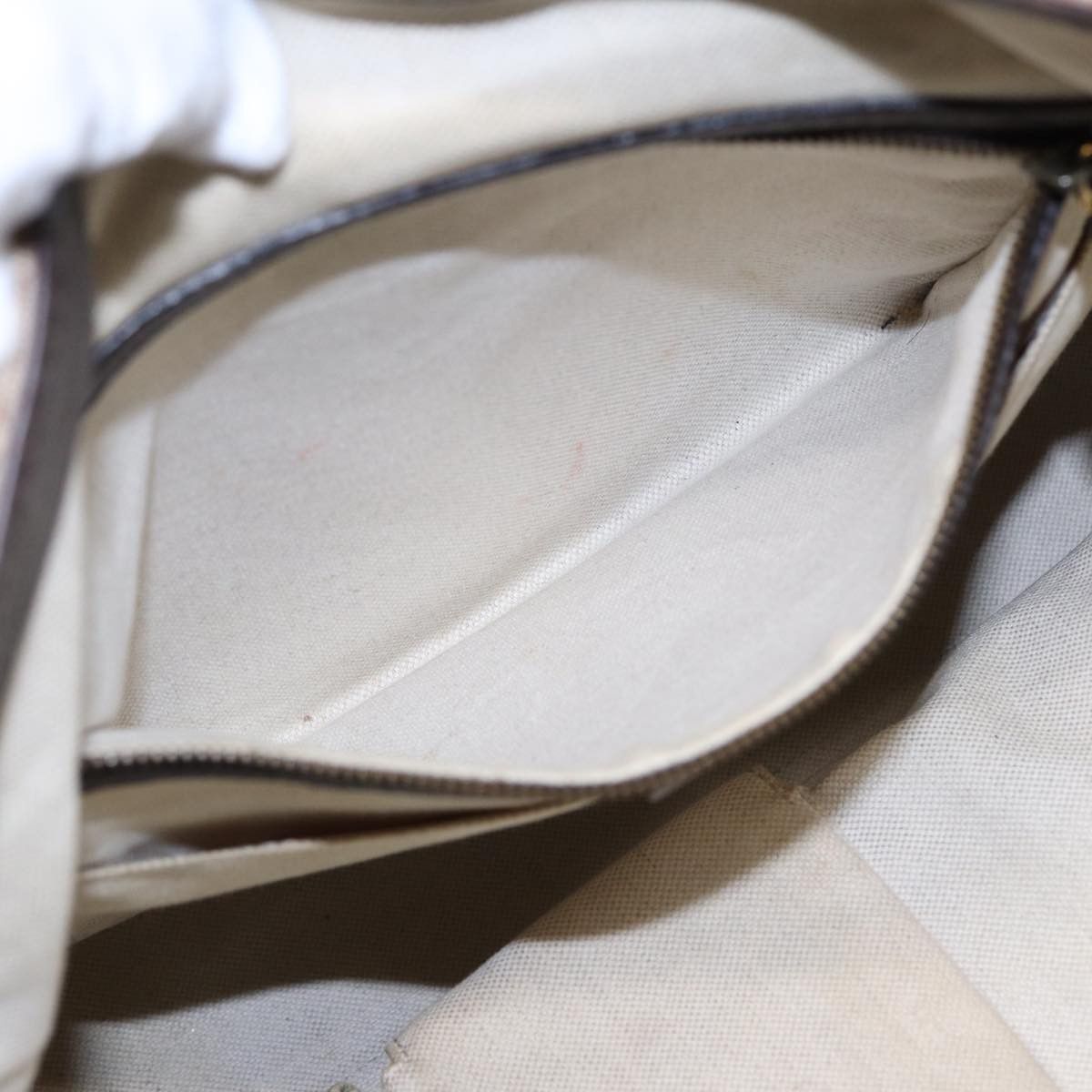 Gucci Diamante Beige Canvas Handbag (Pre-Owned) Size ONE SIZE - 19 Thumbnail