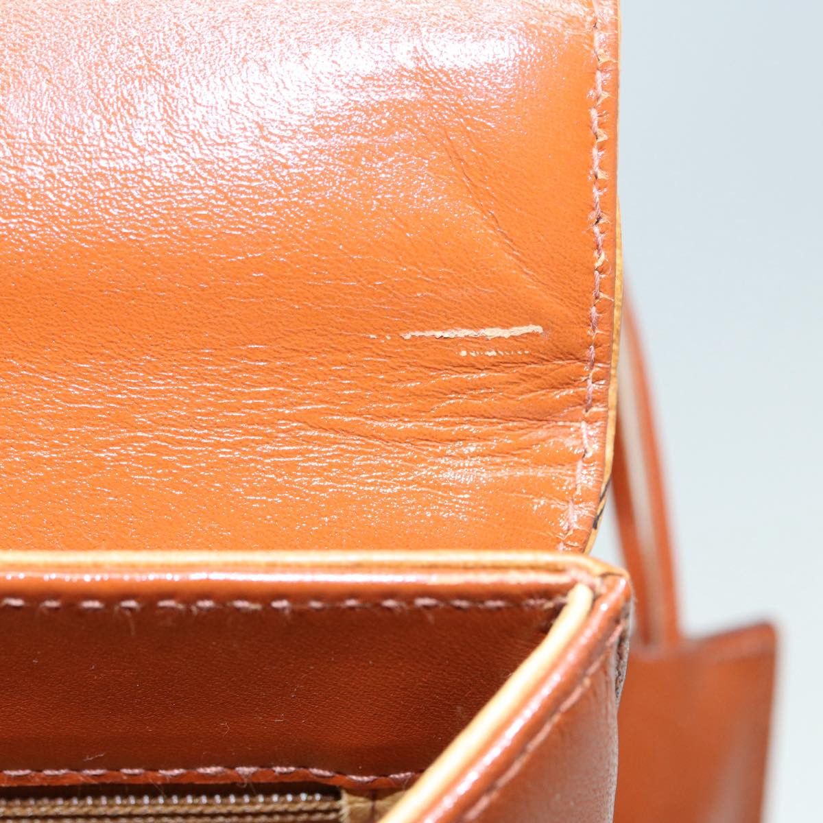 MCM Visetos Brown Leather Handbag (Pre-Owned) Size ONE SIZE - 11 Thumbnail
