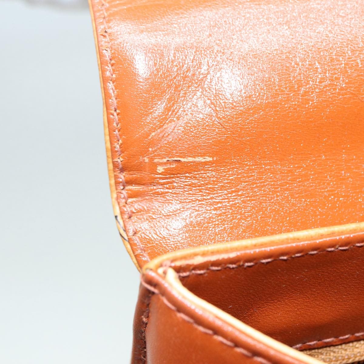MCM Visetos Brown Leather Handbag (Pre-Owned) Size ONE SIZE - 12 Thumbnail