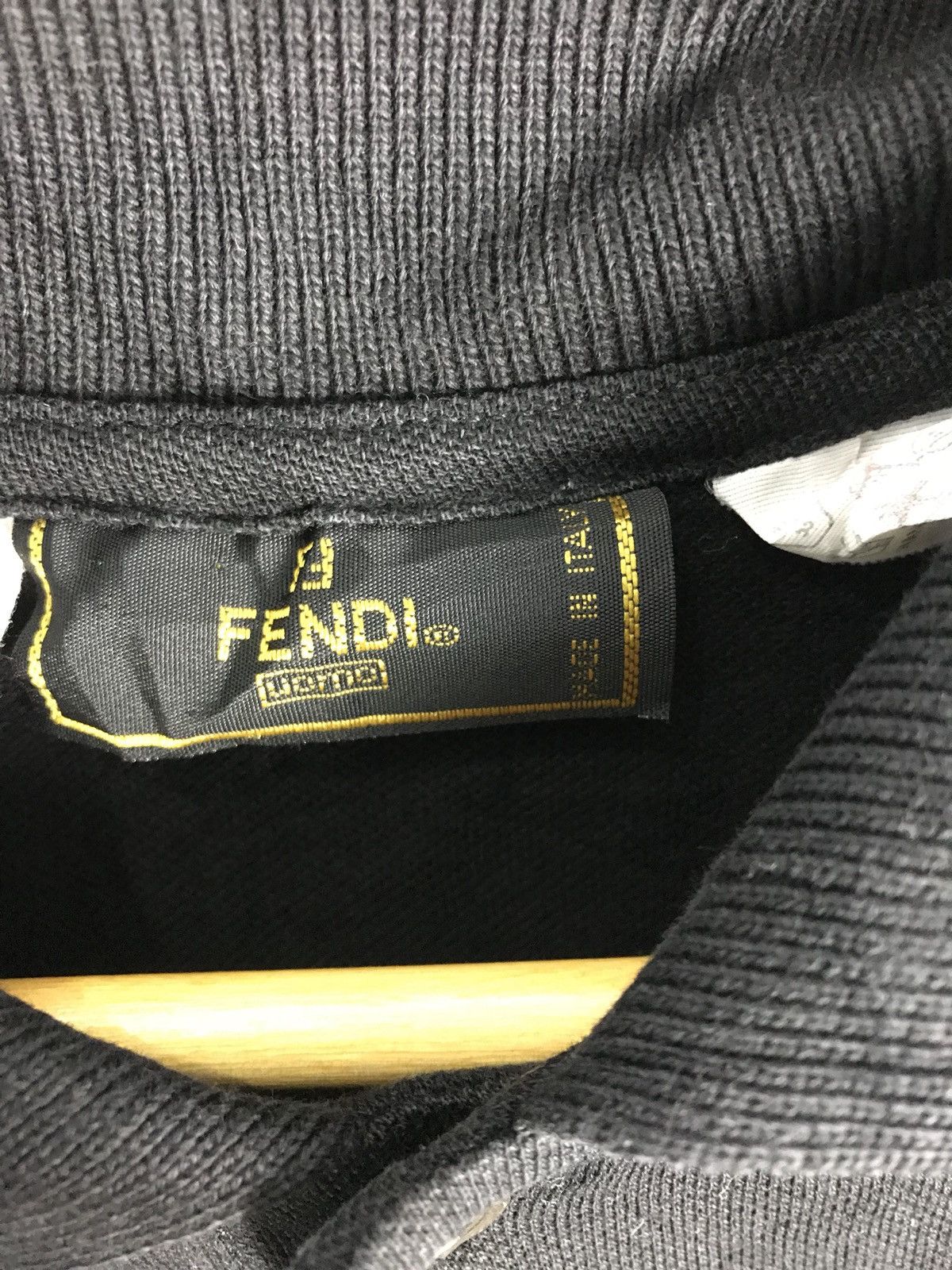 Fendi vintage fendi polo t-shirts Size US L / EU 52-54 / 3 - 4 Thumbnail