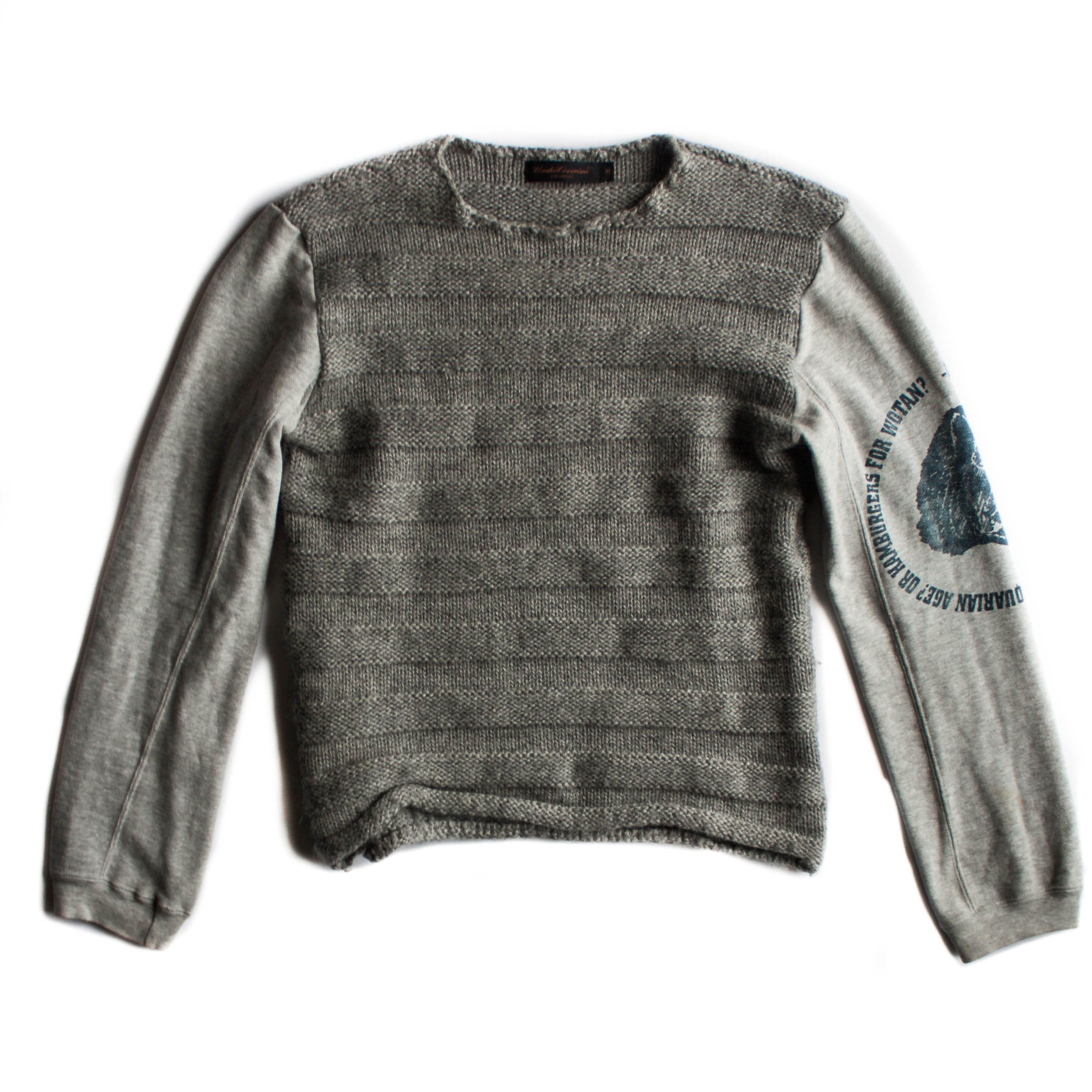UNDERCOVER 21SS Bontage Paper Knit