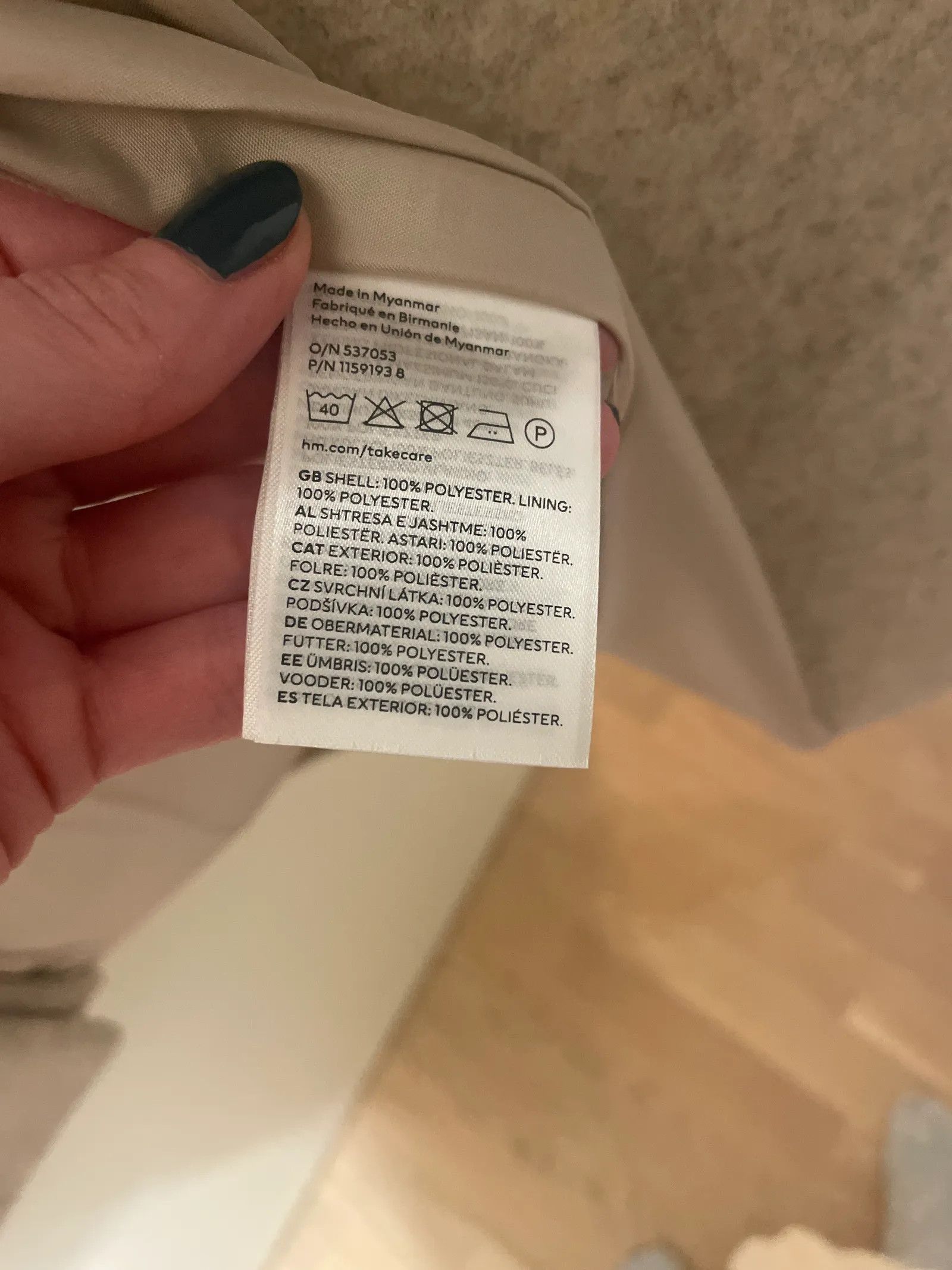 H&M H&M Coat Size XS / US 0-2 / IT 36-38 - 3 Thumbnail