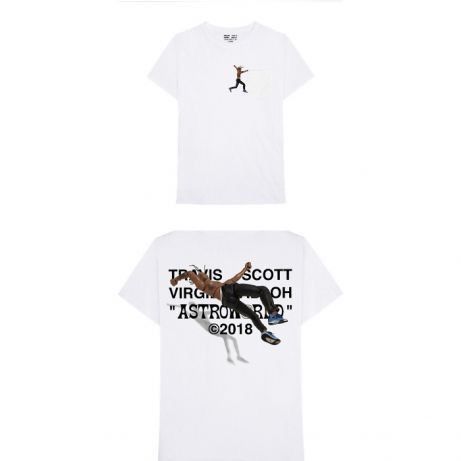 TRAVIS SCOTT Virgil Abloh ASTROWORLD T-Shirt