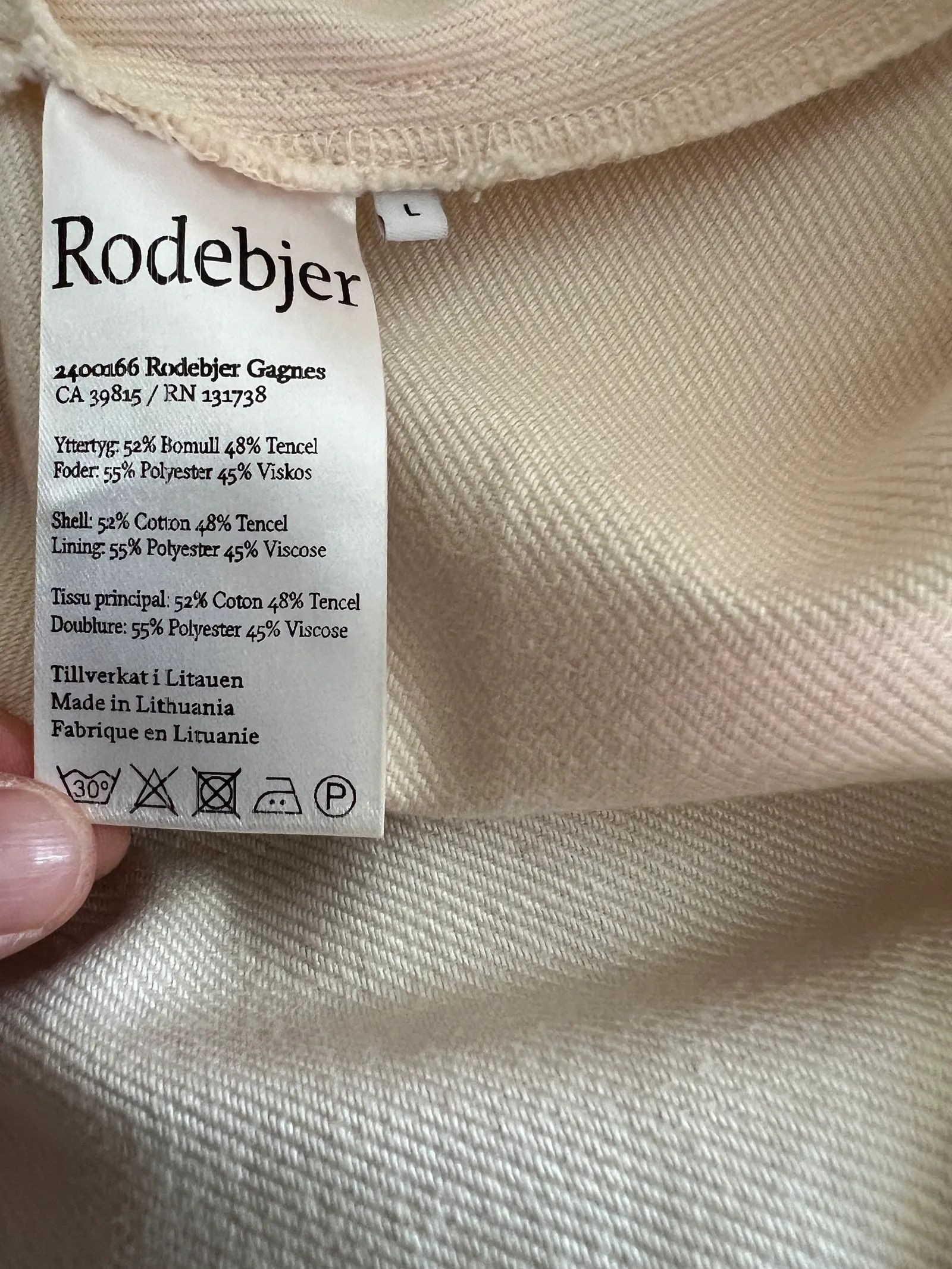 Rodebjer Rodebjer Gagnes Pants Size 30" / US 8 / IT 44 - 3 Thumbnail