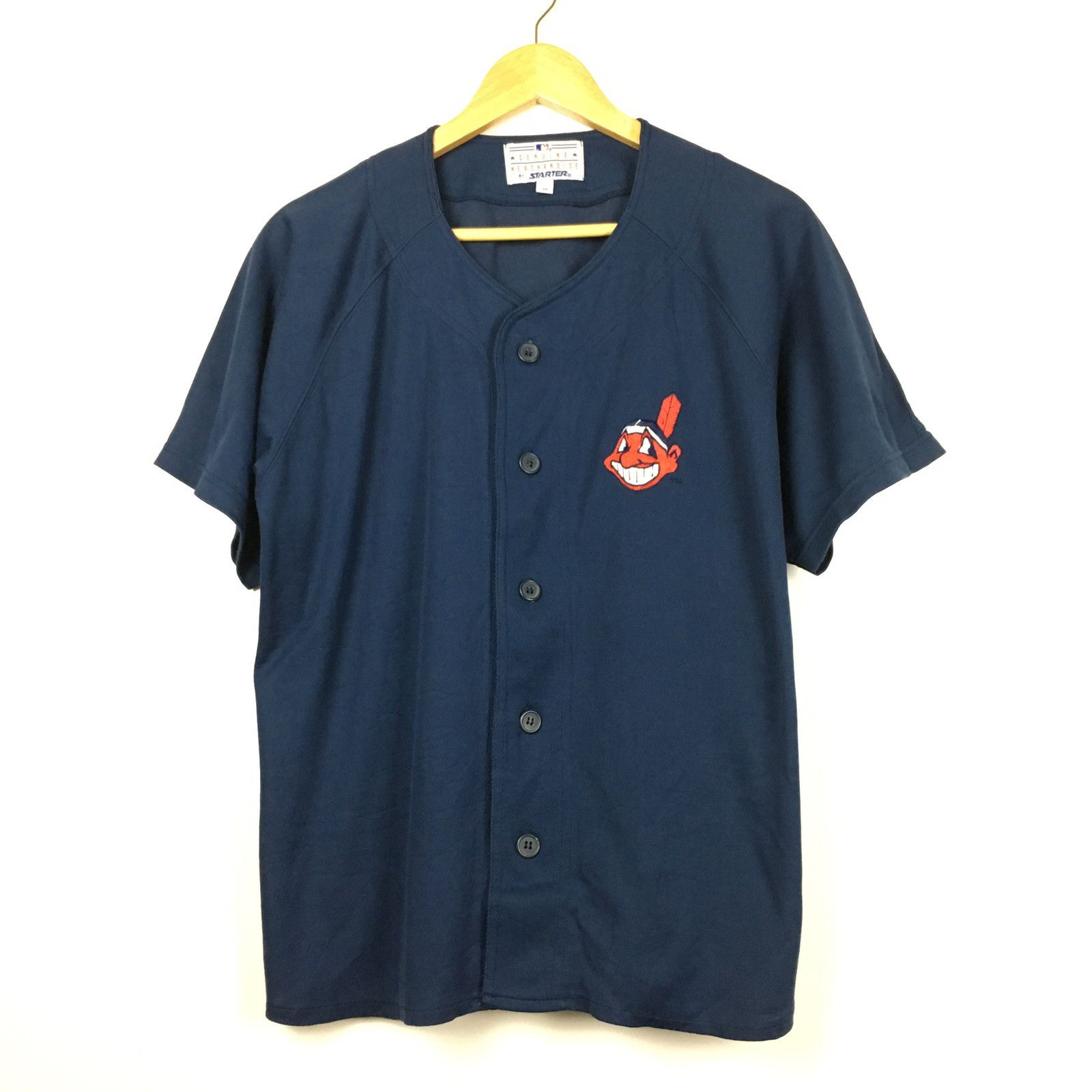 Starter Cleveland Indians MLB Baseball Jeesey