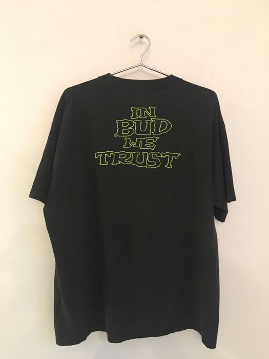 Dr.Dre Vintage DR DRE in bud we trust PUSHEAD 90s shirt death row