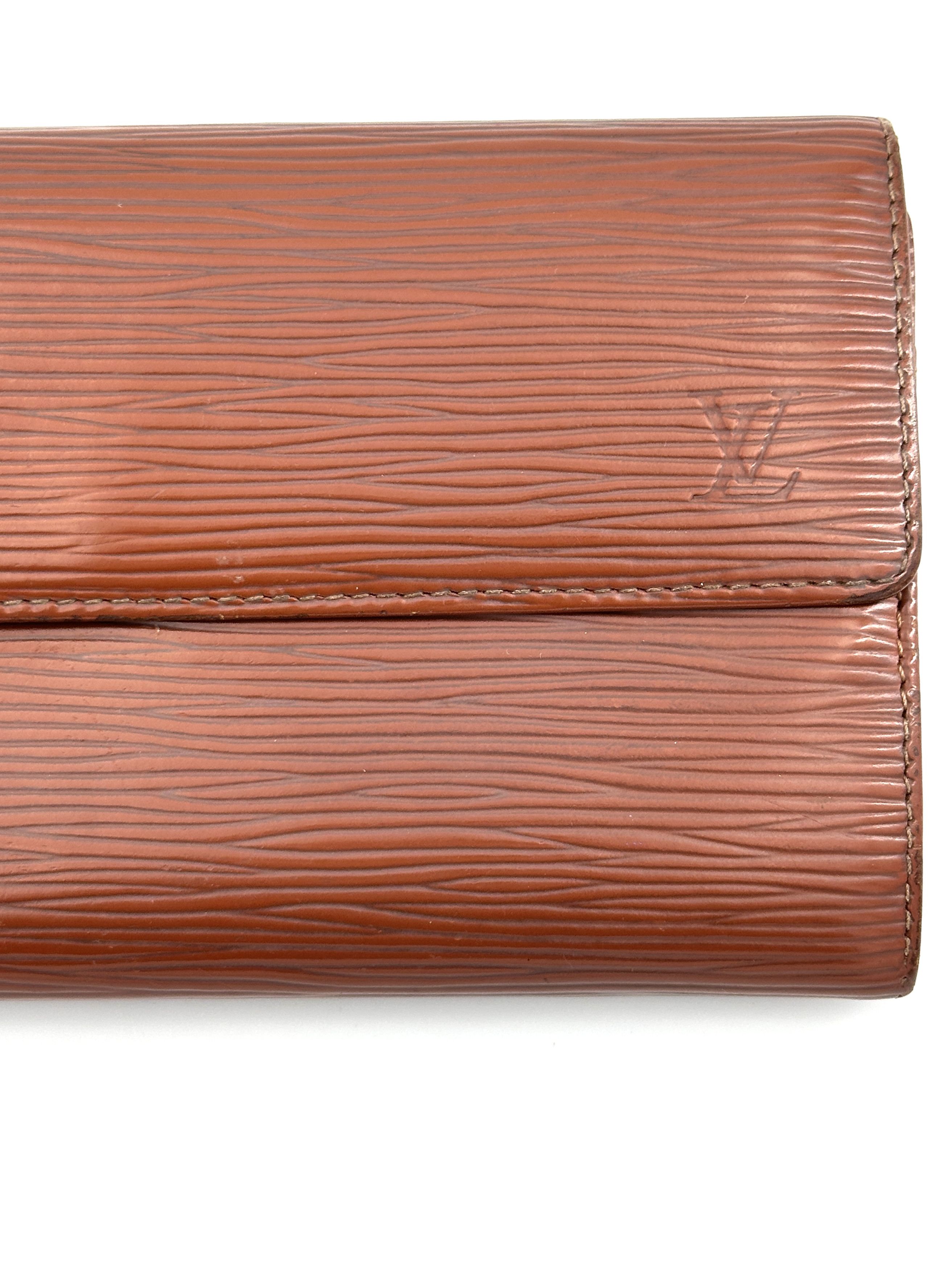Louis Vuitton Louis Vuitton wallet brown épi Size ONE SIZE - 3 Thumbnail