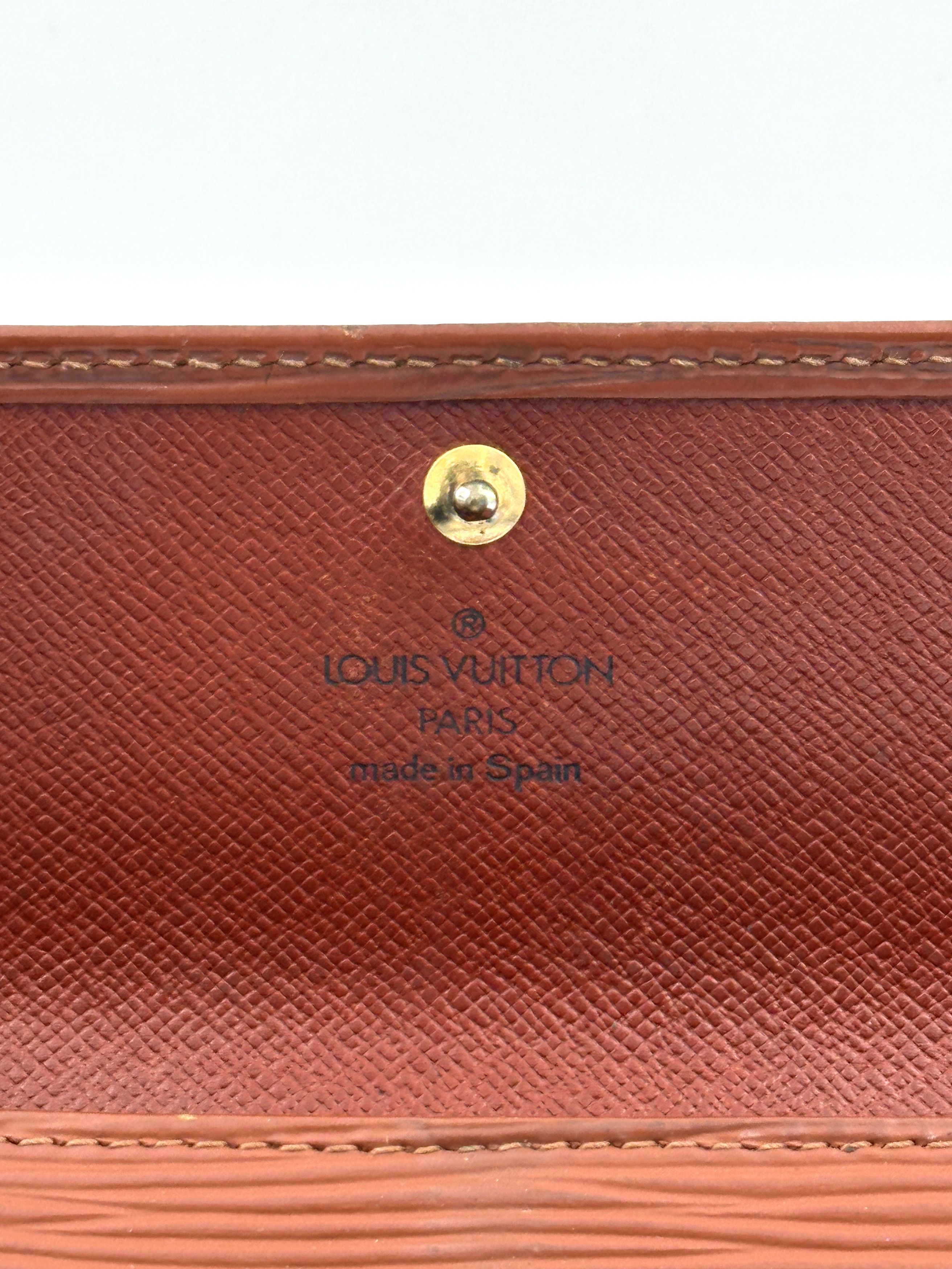 Louis Vuitton Louis Vuitton wallet brown épi Size ONE SIZE - 4 Thumbnail