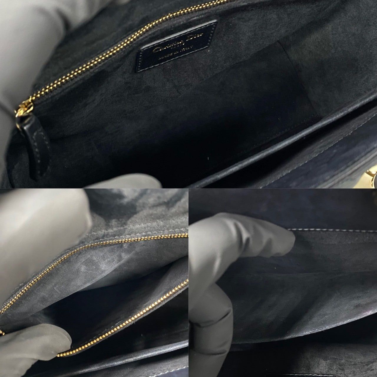 Dior Dior Shoulder Bag Black Lambskin Size ONE SIZE - 9 Thumbnail