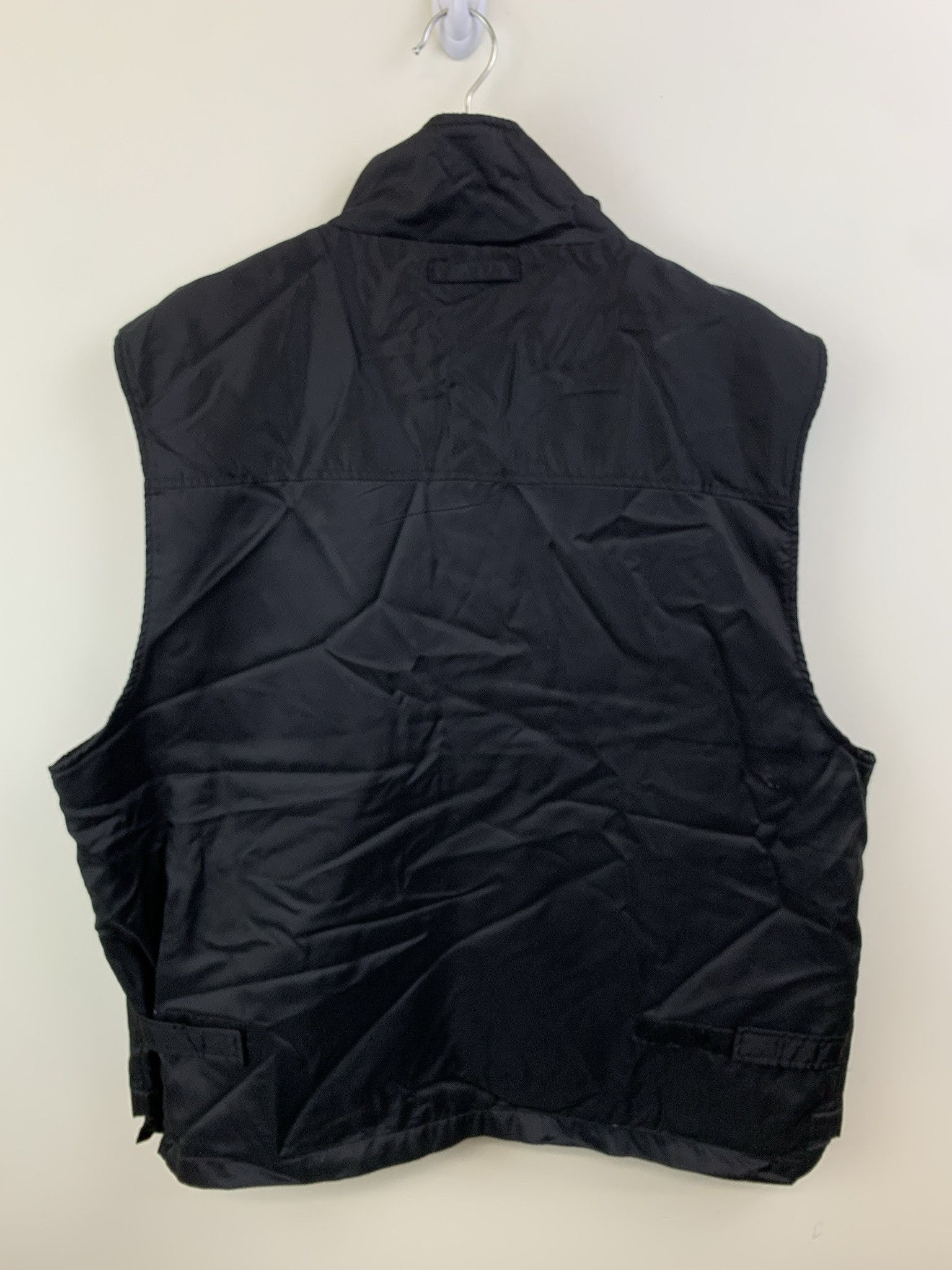 Vintage Vintage 1990s Vest Fleece Lined Black Tactical Vest Size L Size US L / EU 52-54 / 3 - 3 Thumbnail