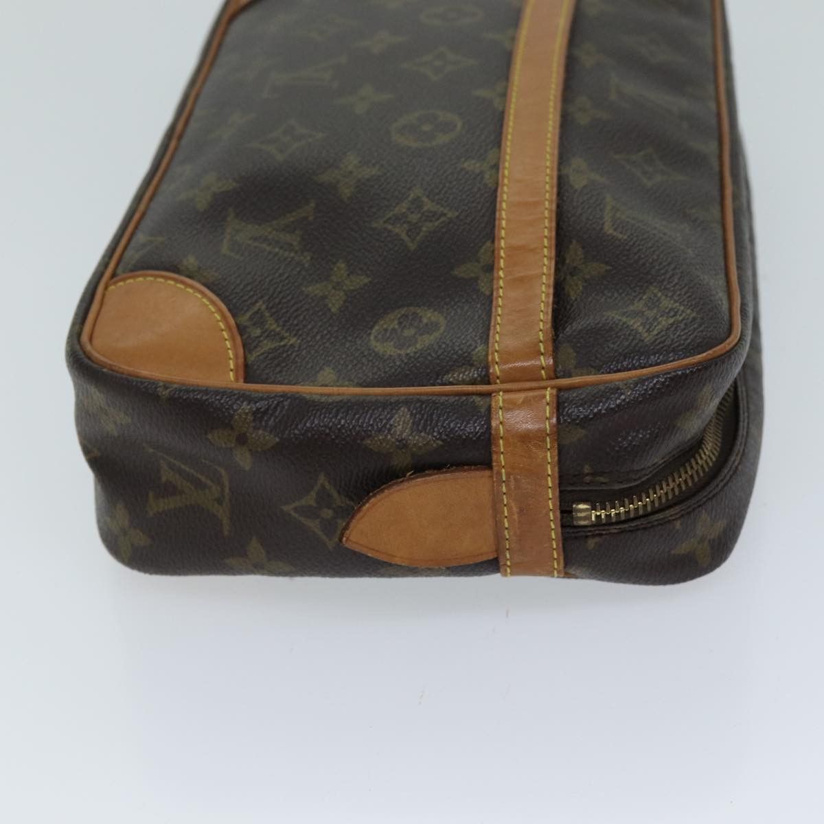 Louis Vuitton Compiegne 28 Brown Canvas Clutch Bag (Pre-Owned) Size ONE SIZE - 12 Thumbnail