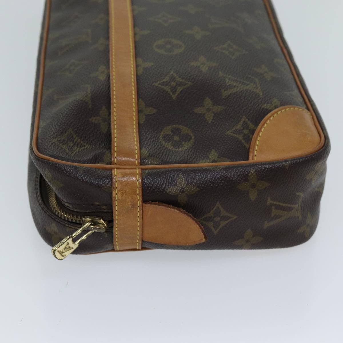 Louis Vuitton Compiegne 28 Brown Canvas Clutch Bag (Pre-Owned) Size ONE SIZE - 13 Thumbnail