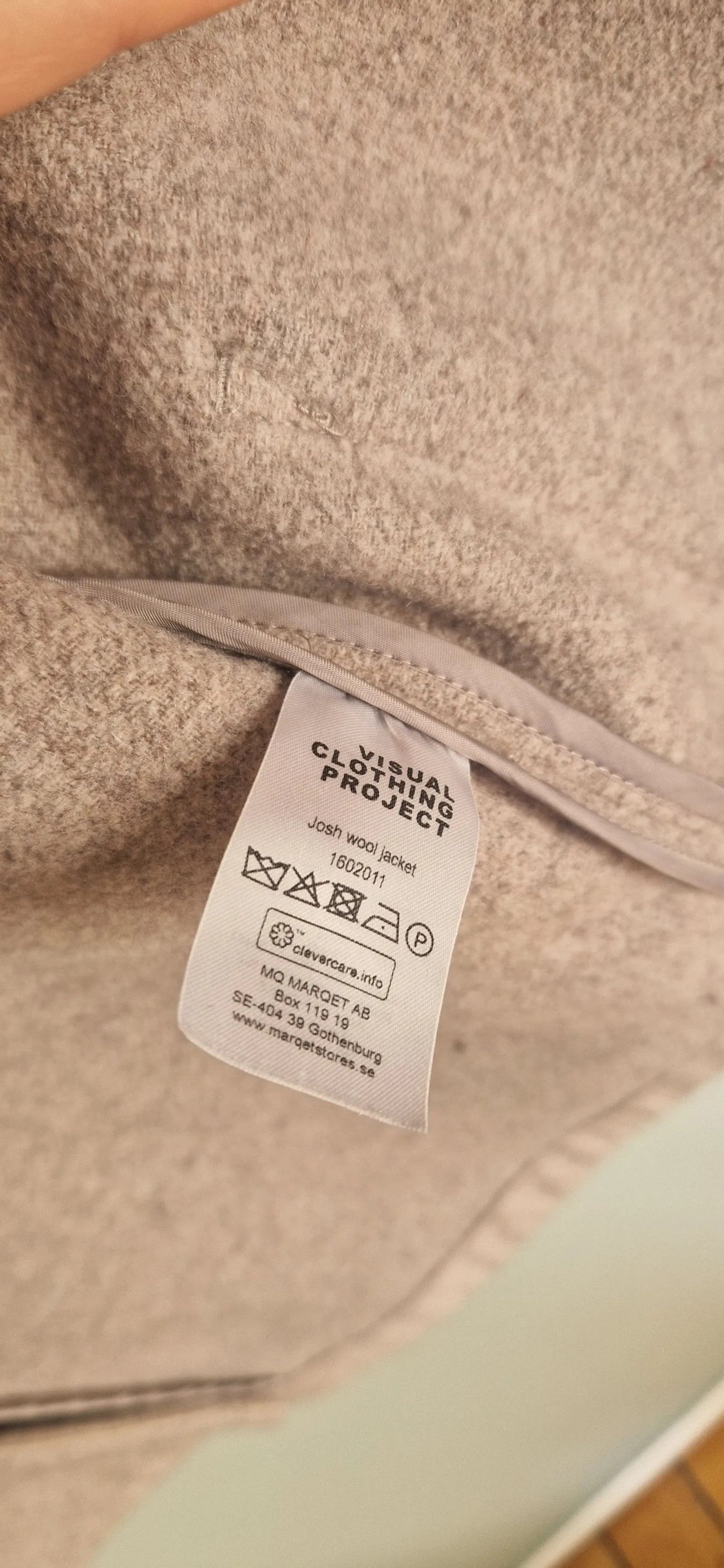 Visual Visual clothing project Josh wool jacket Jacket Size M / US 6-8 / IT 42-44 - 3 Thumbnail
