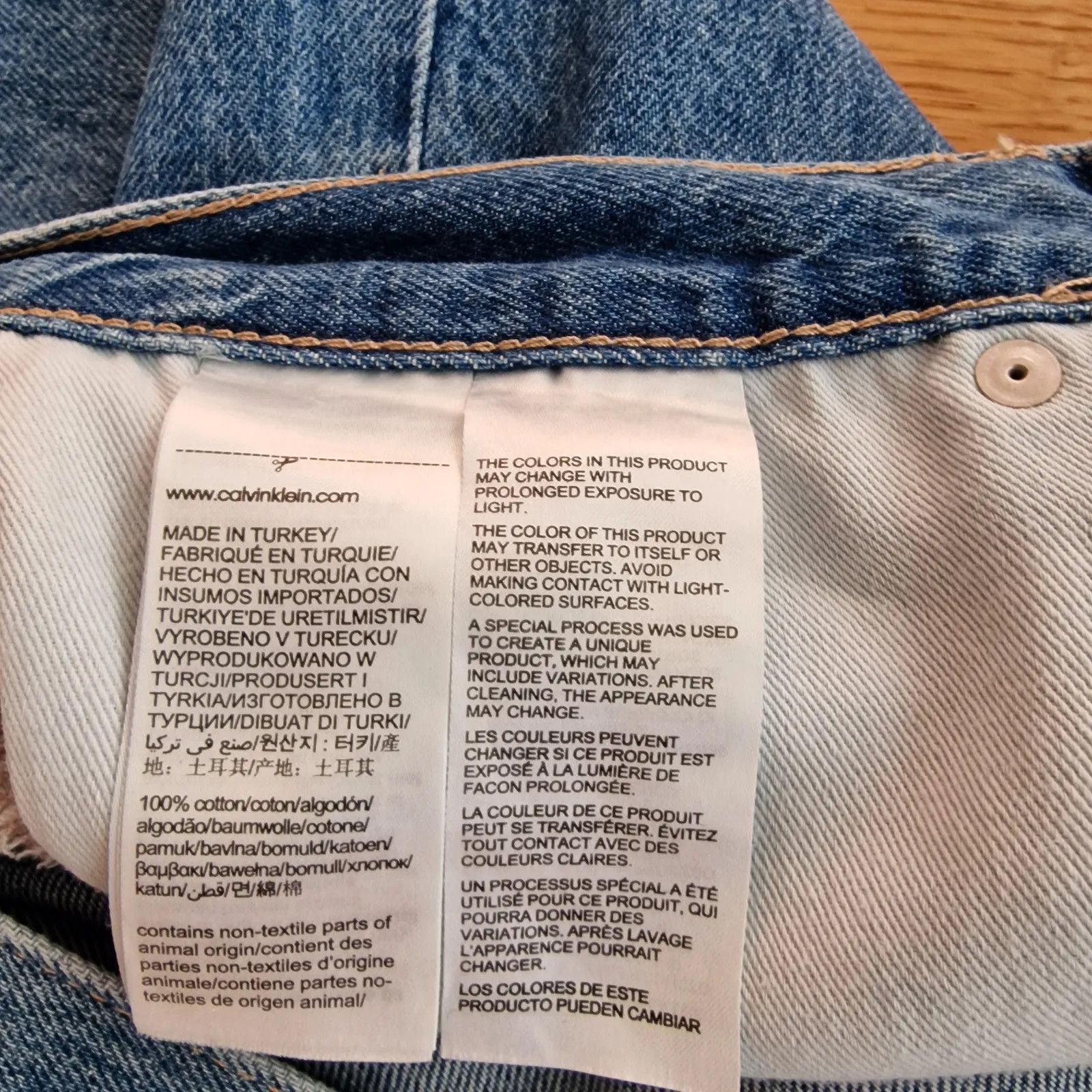 Calvin Klein Calvin Klein Jeans Pants Size 24" / US 00 / IT 34 - 3 Thumbnail