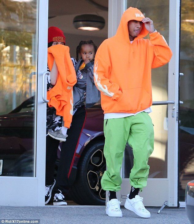 Kylie Cosmetics Kylie Jenner Orange Hoodie Grailed