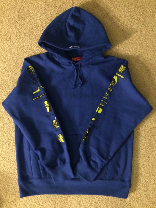 Supreme Supreme Menace Hooded Sweatshirt | Grailed