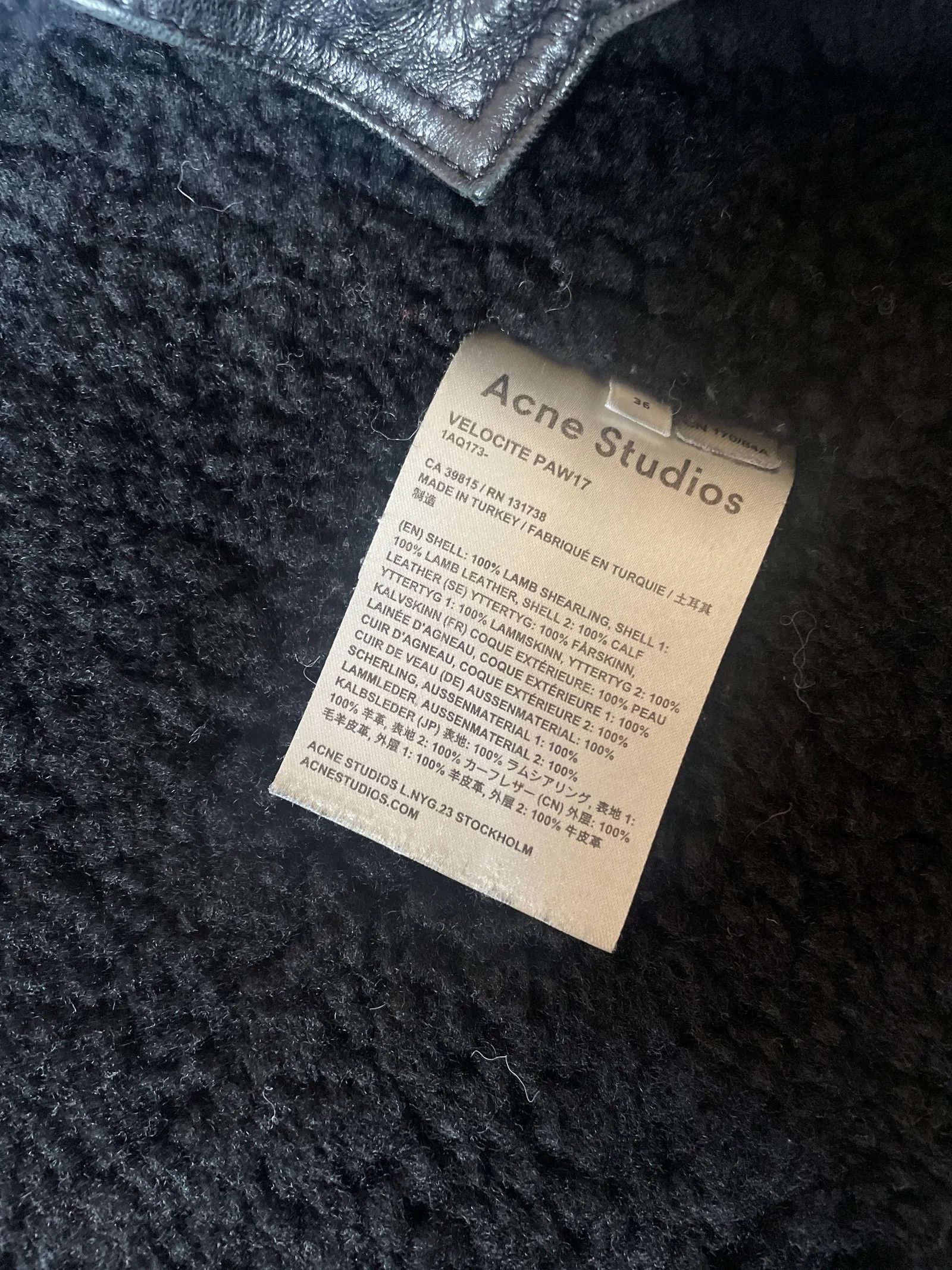 Acne Studios Acne Studios Velocite Jacket Size XS / US 0-2 / IT 36-38 - 4 Thumbnail