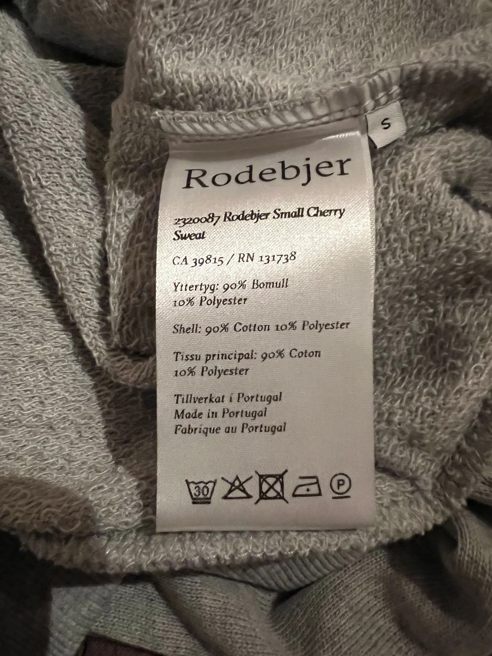 Rodebjer Rodebjer Small Cherry Sweat Sweatshirt Size S / US 4 / IT 40 - 2 Thumbnail