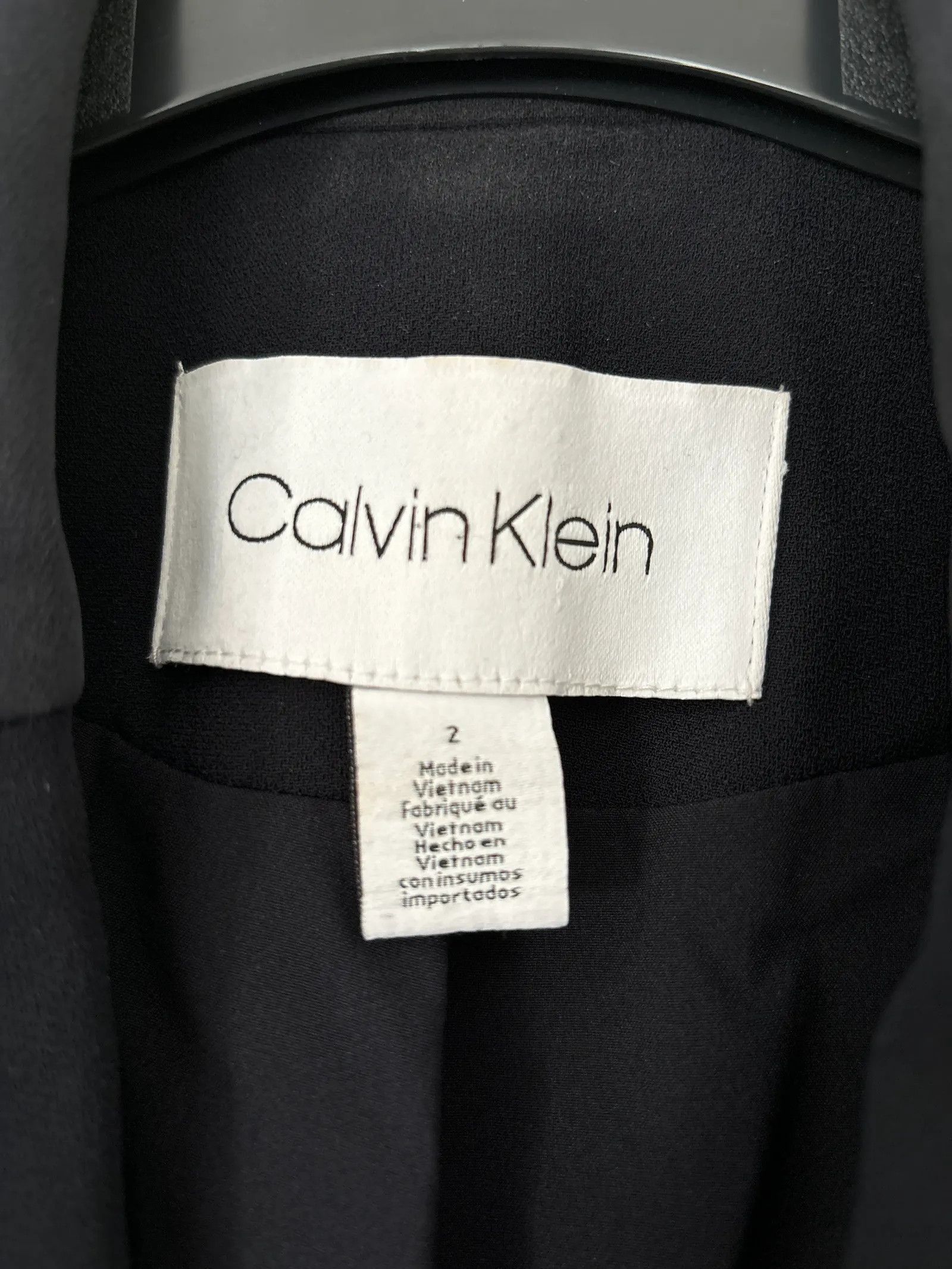 Calvin Klein Calvin Klein Blazer Size XS / US 0-2 / IT 36-38 - 2 Thumbnail