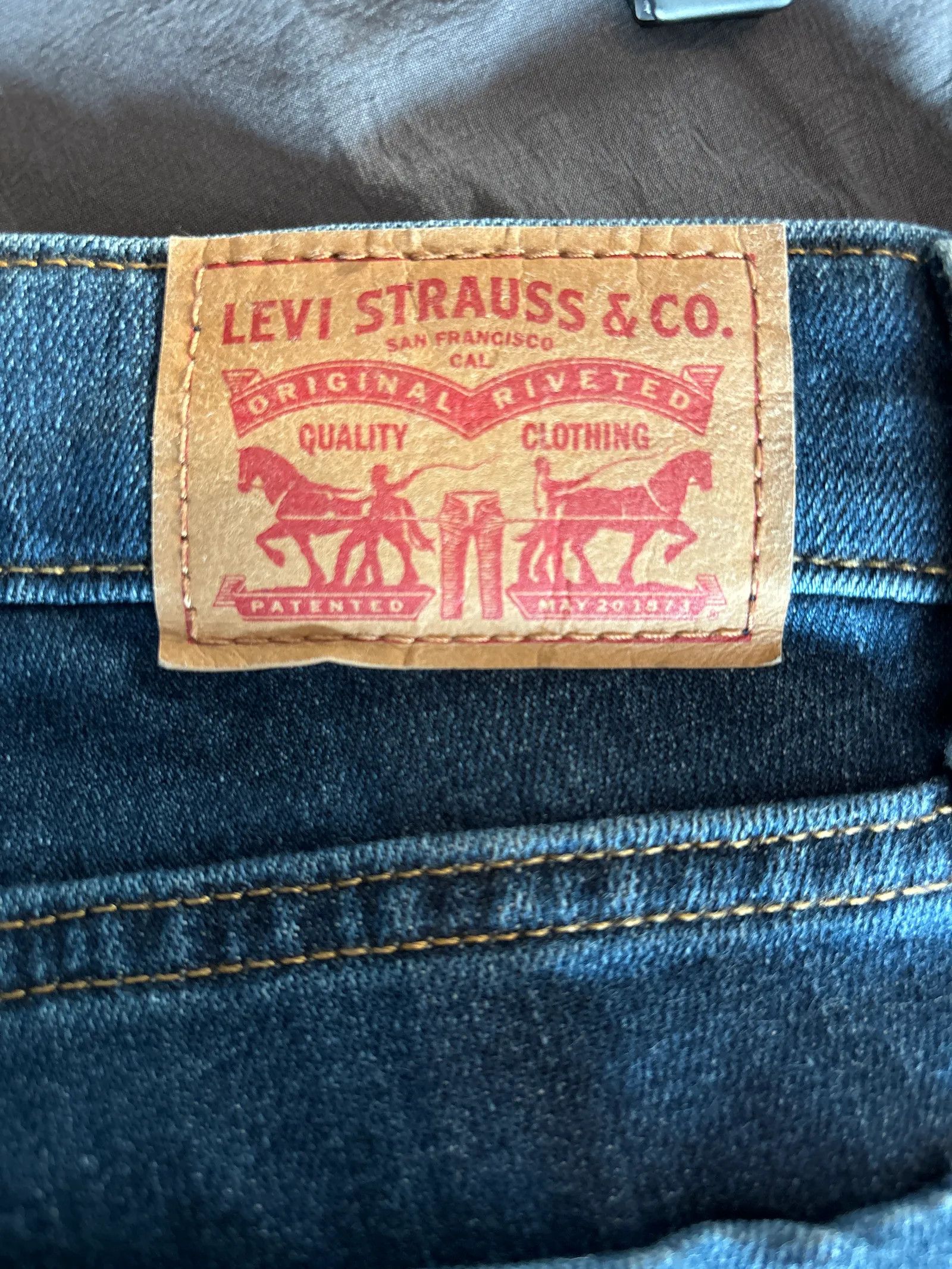 Levi's Levi's 711 Jeans Size 27" / US 4 / IT 40 - 2 Thumbnail
