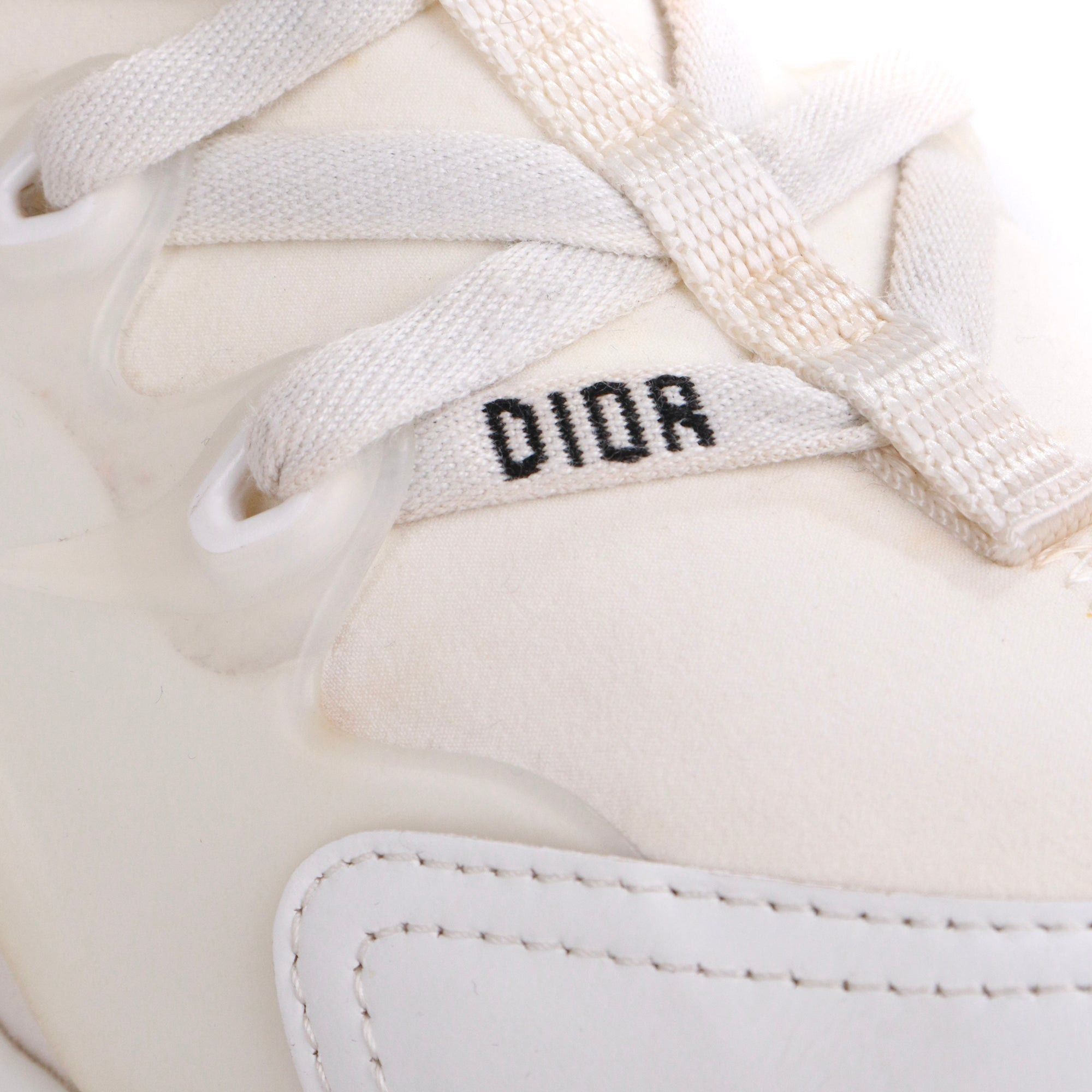 Dior DIOR - Dior D-Connect sneakers in white canvas (T39) Size US 8 / IT 38 - 3 Thumbnail