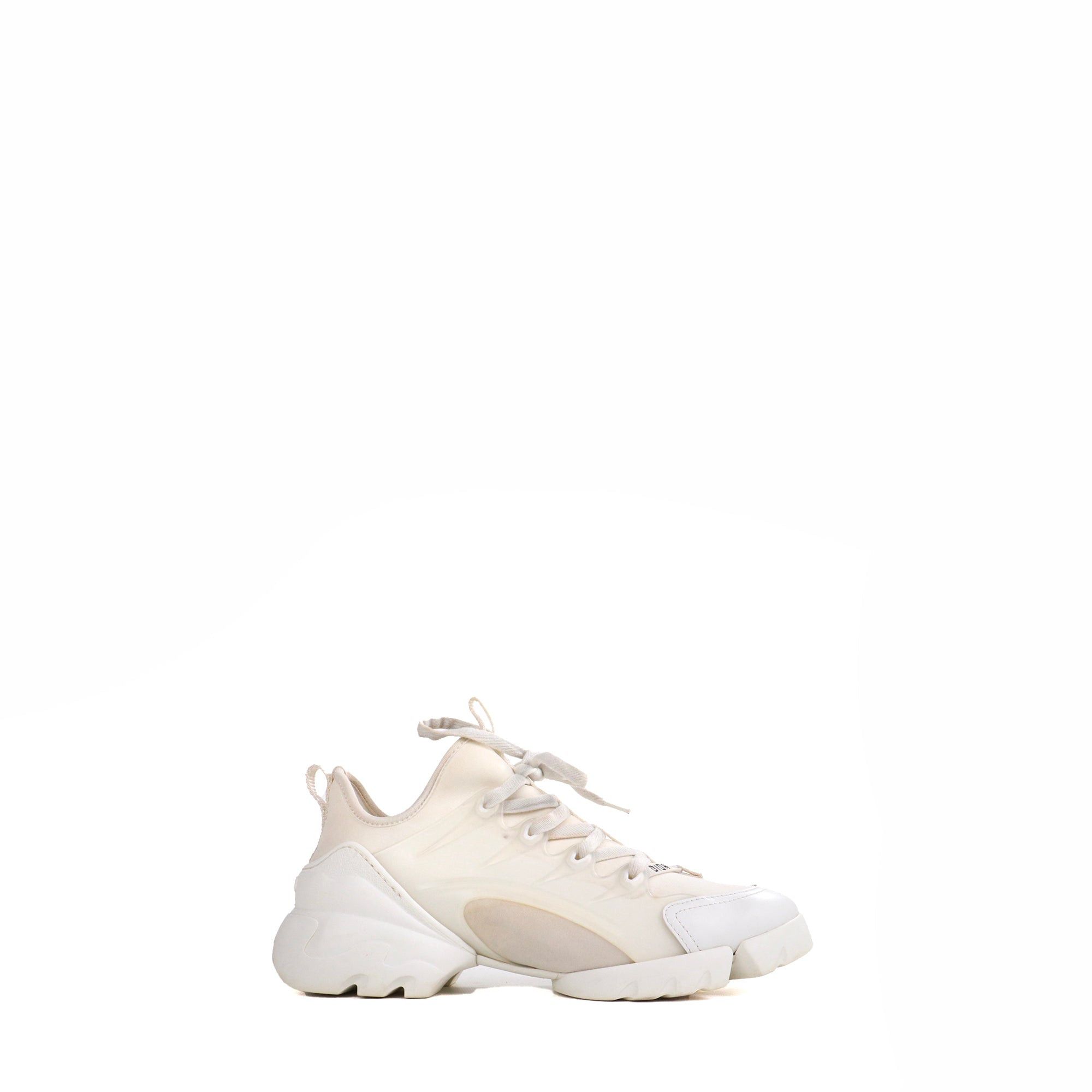Dior DIOR - Dior D-Connect sneakers in white canvas (T39) Size US 8 / IT 38 - 2 Thumbnail