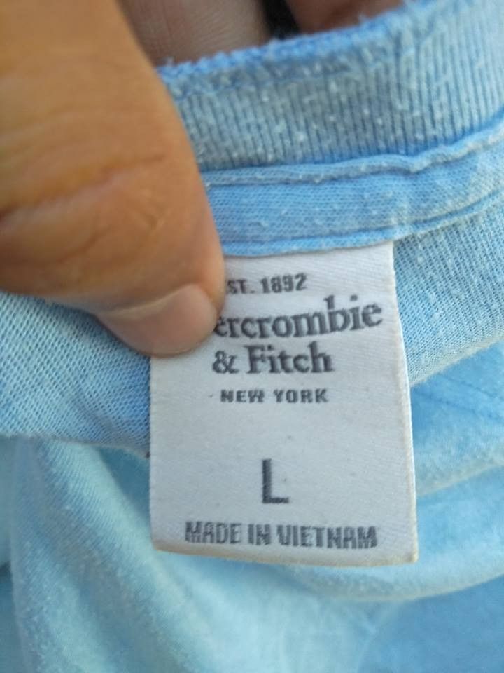 Abercrombie & Fitch 🔥 ABERCROMBIE TEE Size US L / EU 52-54 / 3 - 2 Thumbnail