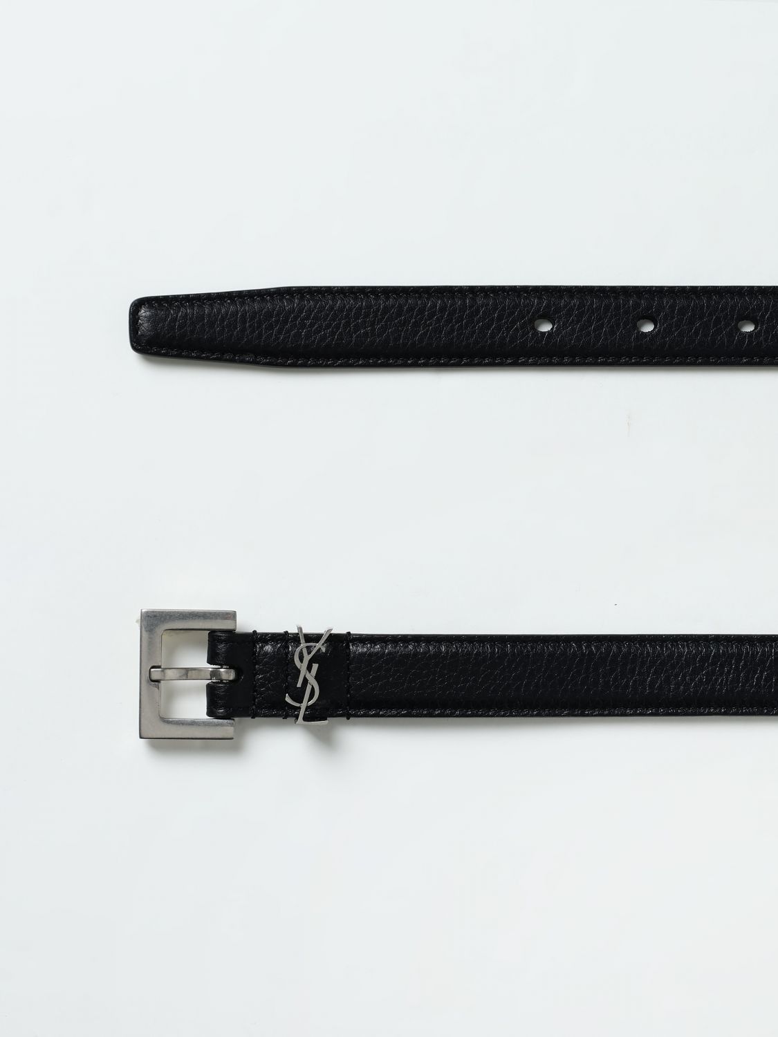 Saint Laurent Paris Saint Laurent Belt Men Black Size ONE SIZE - 3 Thumbnail