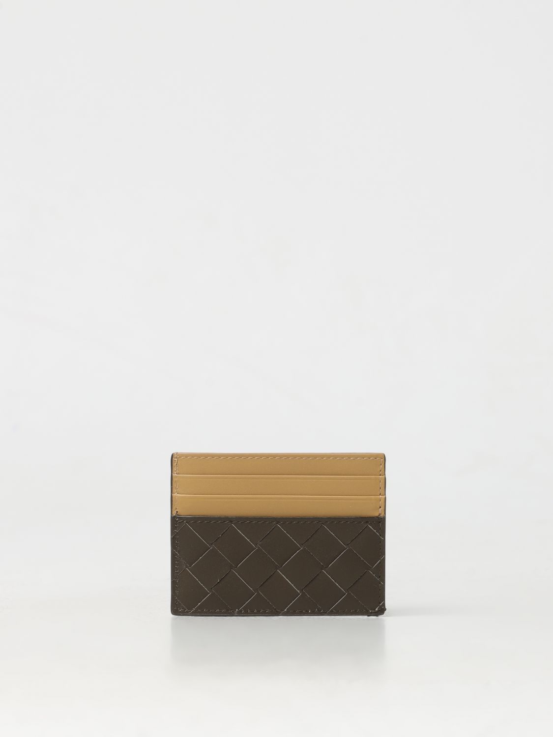 Bottega Veneta Bottega Veneta Wallet Men Kaki Size ONE SIZE - 2 Thumbnail