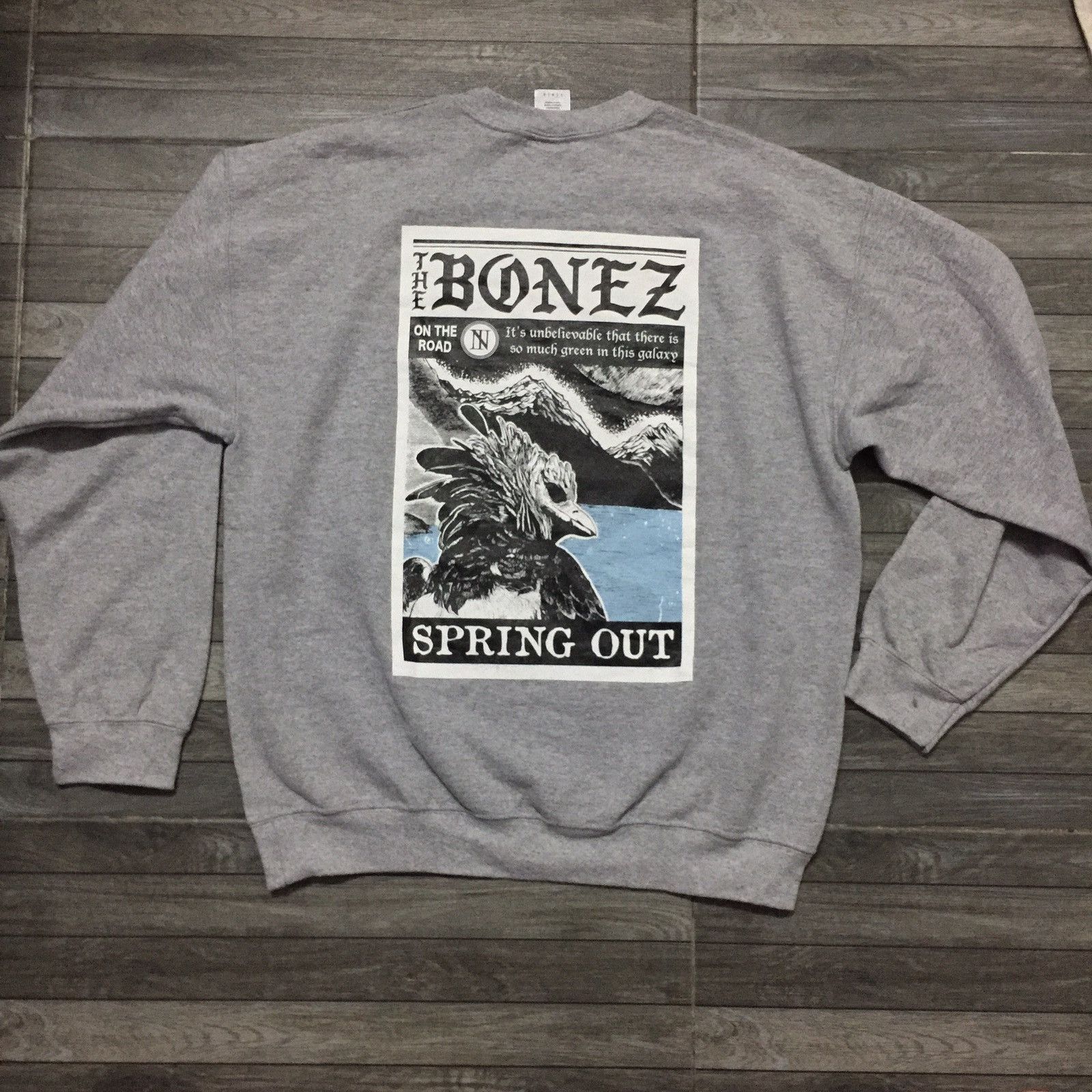 Band Tees Japanese Band The Bonez On The Road Tour
