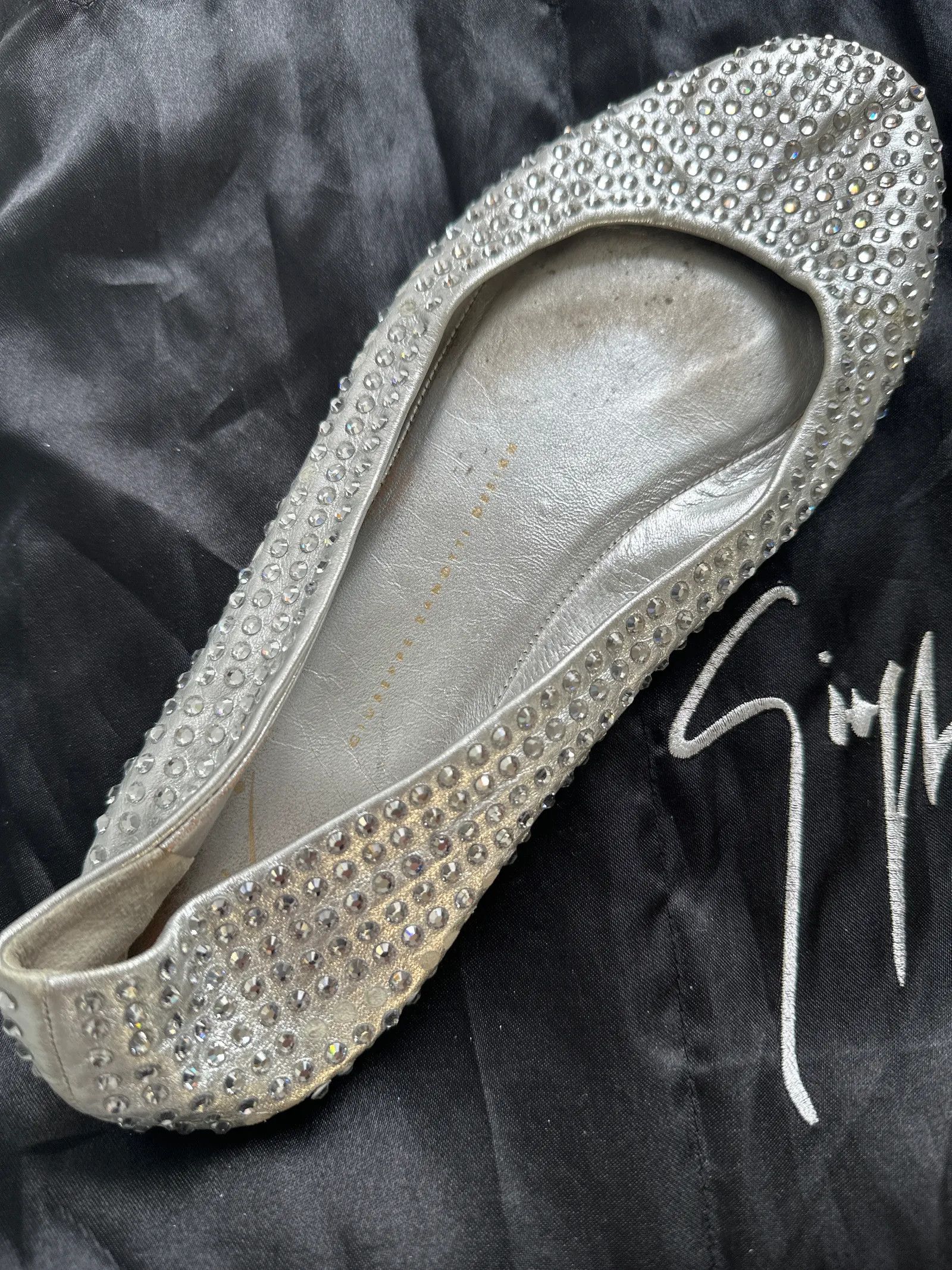 Giuseppe Zanotti Giuseppe Zanotti Ballet Flats Size US 8 / IT 38 - 3 Thumbnail