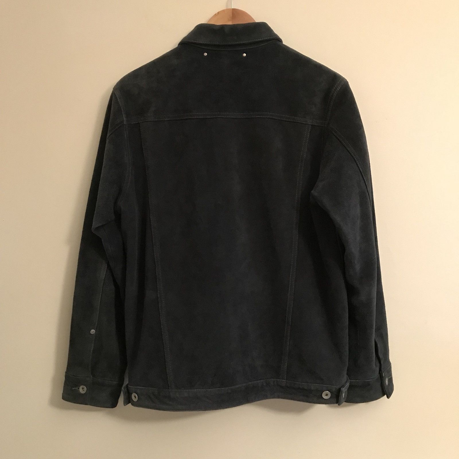 Neighborhood Stockman GL Jacket Suede (NAVY) | Grailed