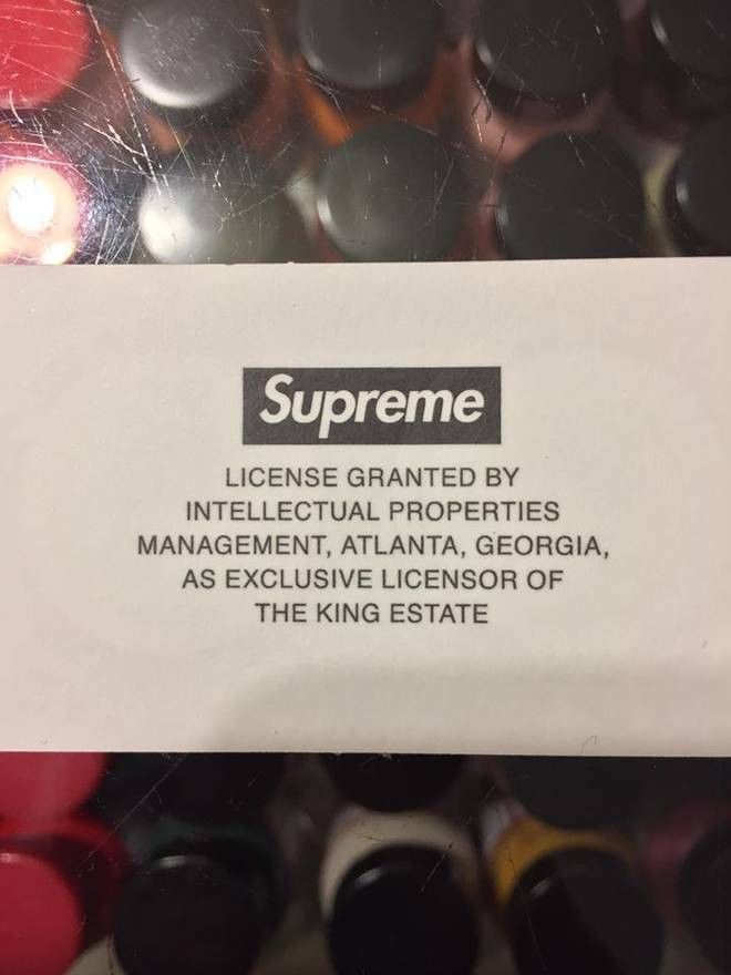 Supreme 2018 Supreme Don’t Let The Dream Die 1963 Pack Of 4 Sticker Size ONE SIZE - 5 Thumbnail