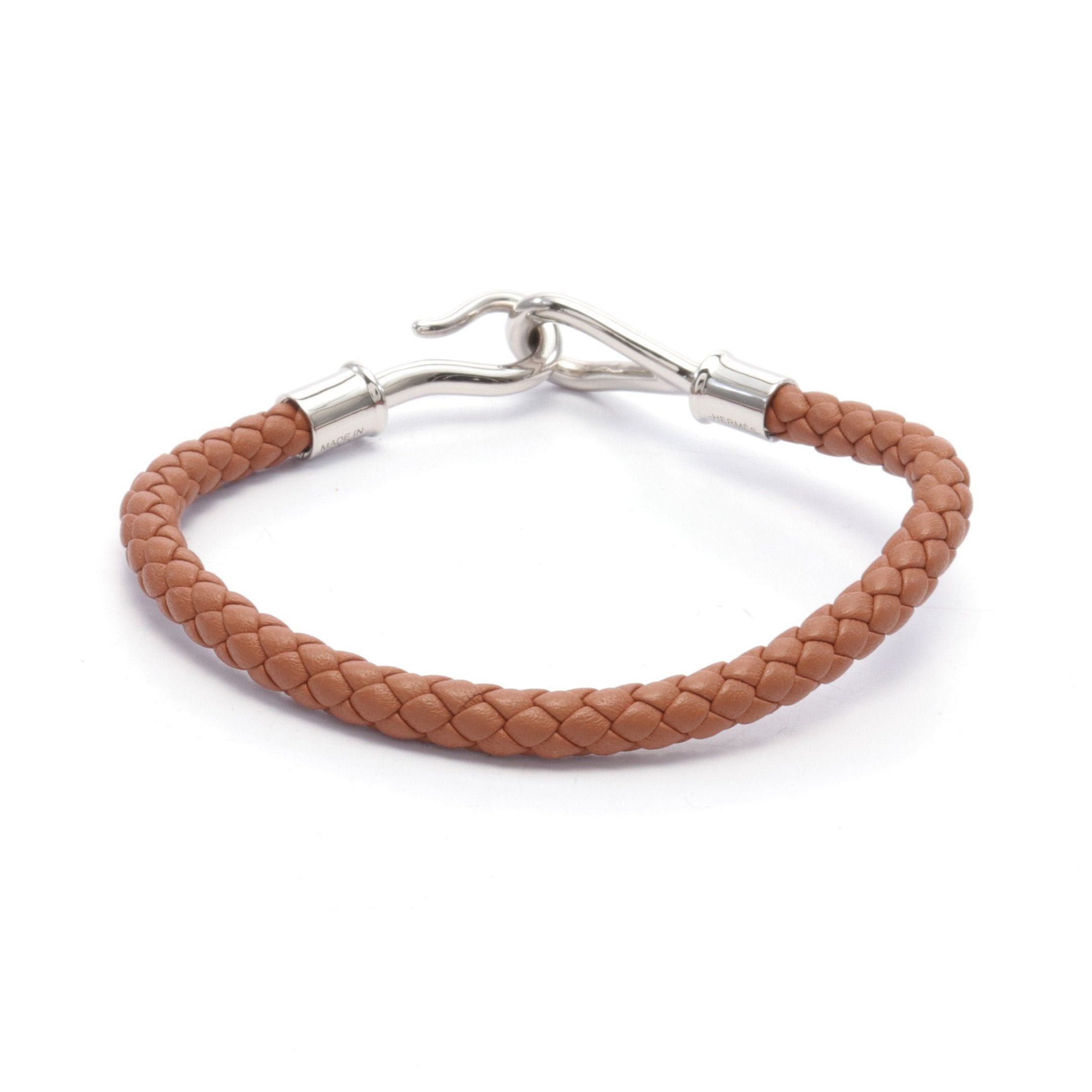 Hermes Hermes Jumbo Bracelet Leather Gp Brown Gold Size ONE SIZE - 2 Thumbnail