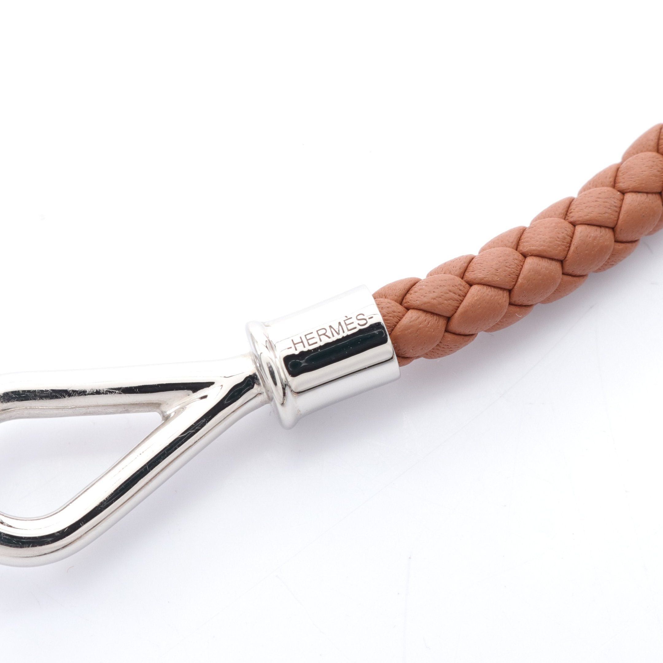 Hermes Hermes Jumbo Bracelet Leather Gp Brown Gold Size ONE SIZE - 4 Thumbnail