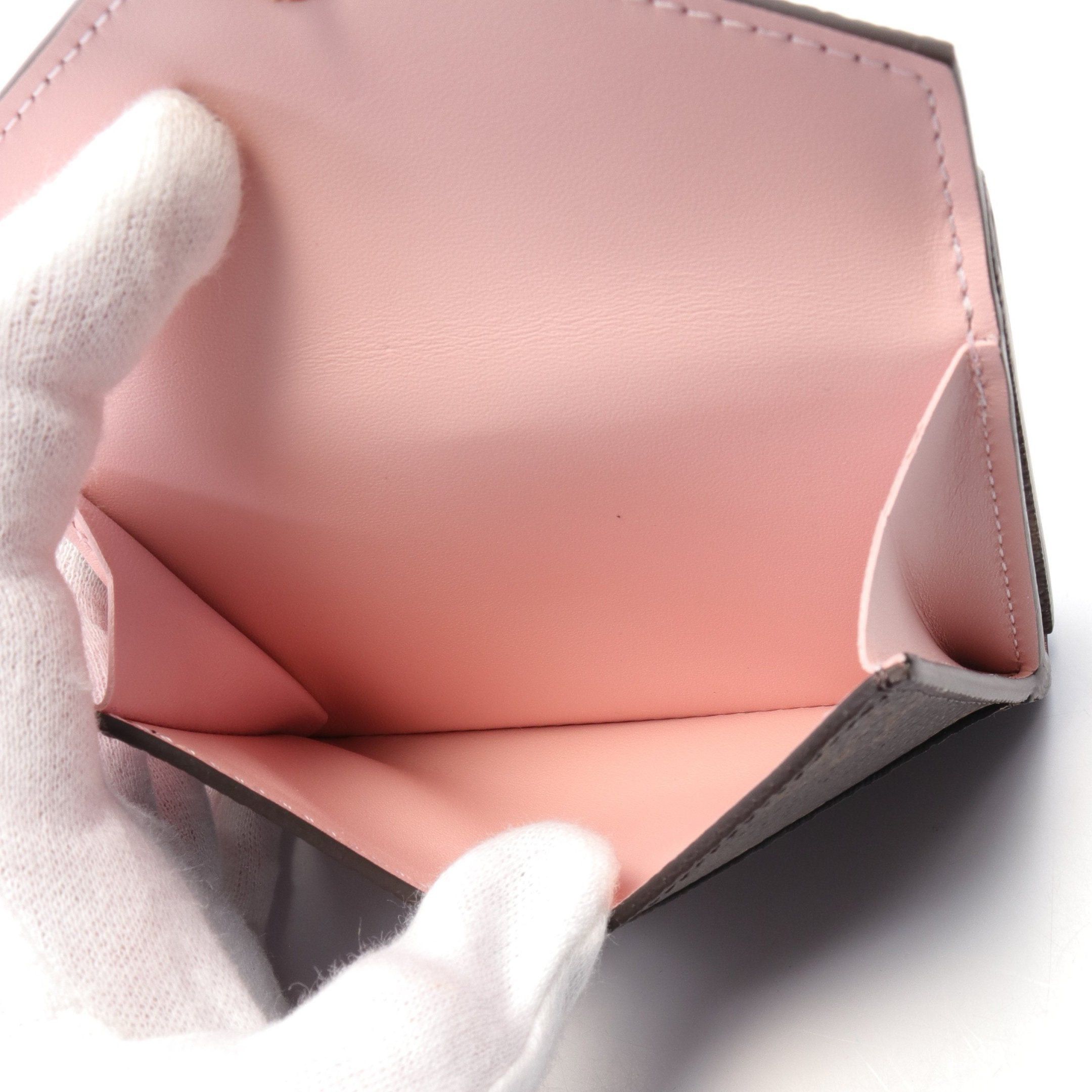 Louis Vuitton Louis Vuitton Portefeuil Celeste Monogram Rose Ballerina Trifold Wallet Brown Size ONE SIZE - 5 Thumbnail