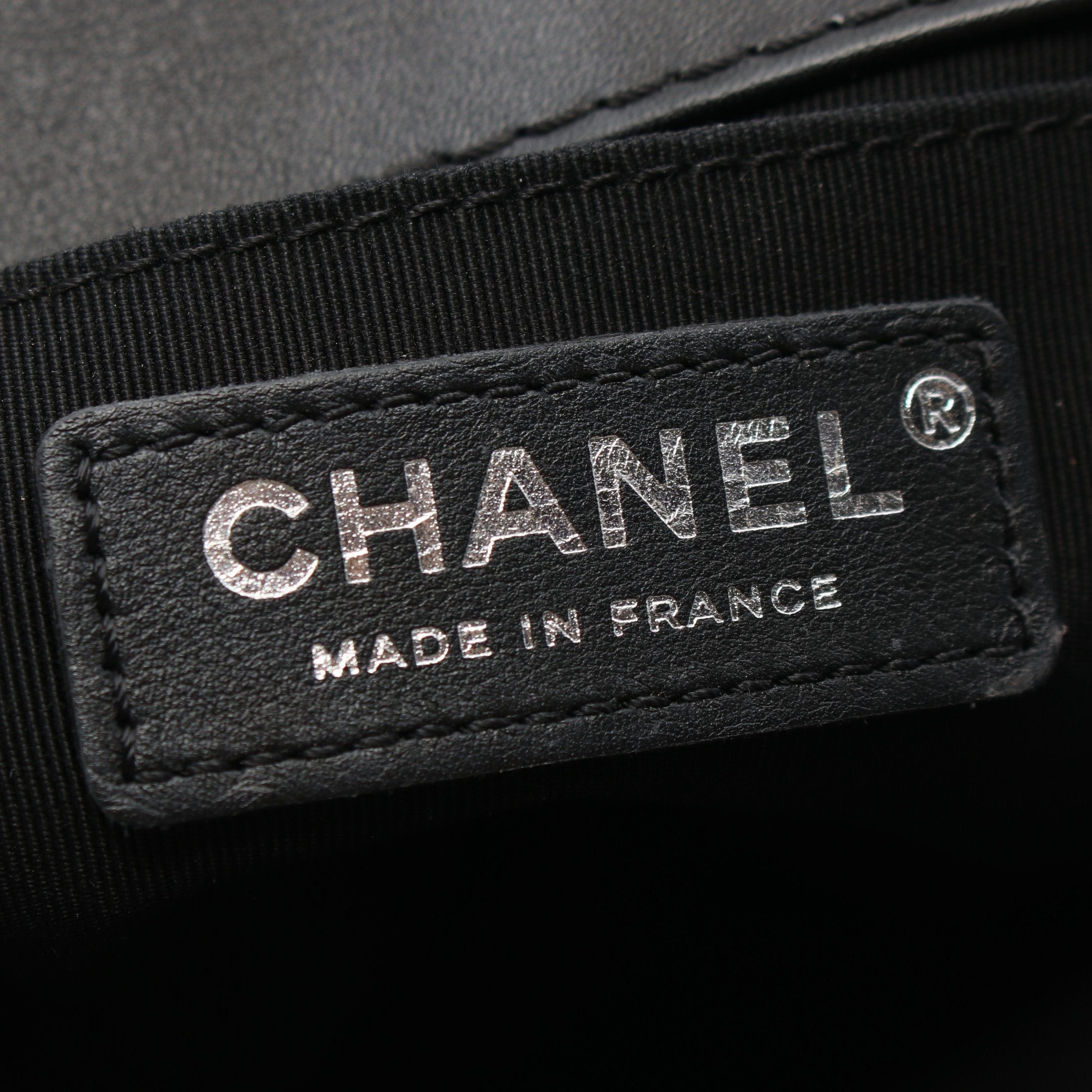 Chanel Chanel Boy Chanel Matelasse Chain Shoulder Bag Studs Rhinestone Leather Black Silver Hardware Size ONE SIZE - 4 Thumbnail