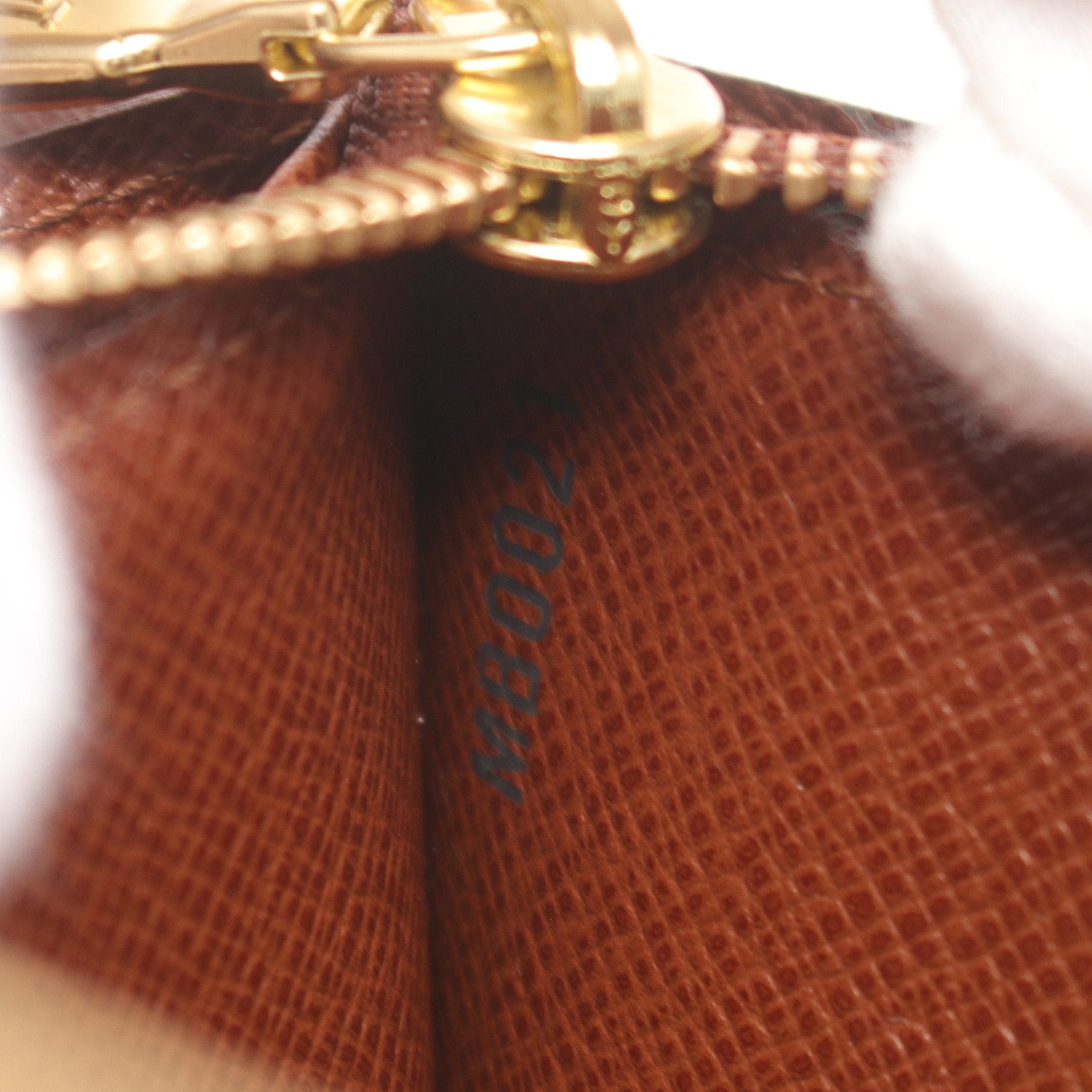 Louis Vuitton Louis Vuitton Pochette Porte-Monnaie Credit Monogram Bi-Fold Long Wallet Leather Brown Size ONE SIZE - 5 Thumbnail