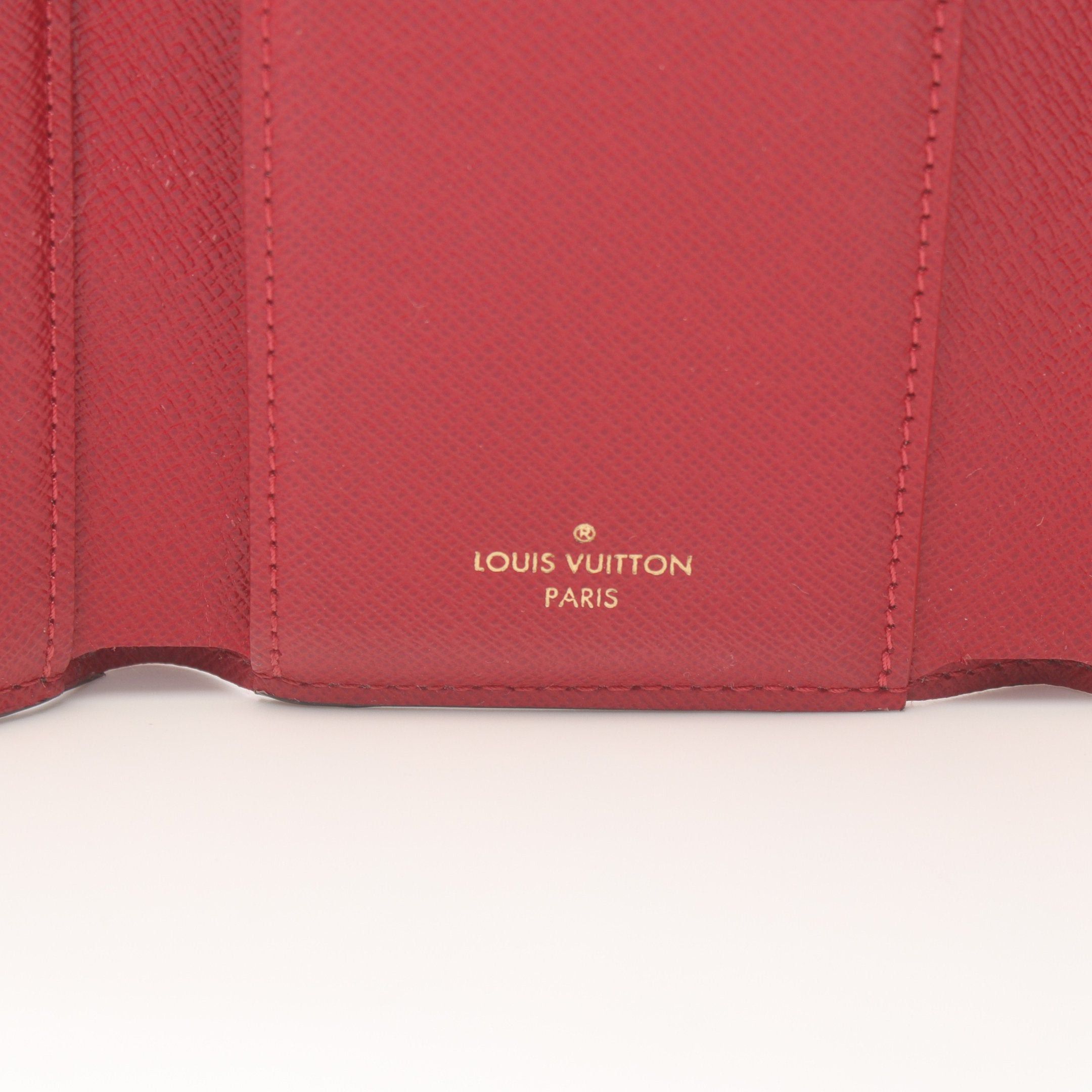 Louis Vuitton Louis Vuitton Portefeuil Victorine Damier Trifold Wallet Leather Brown Size ONE SIZE - 4 Thumbnail