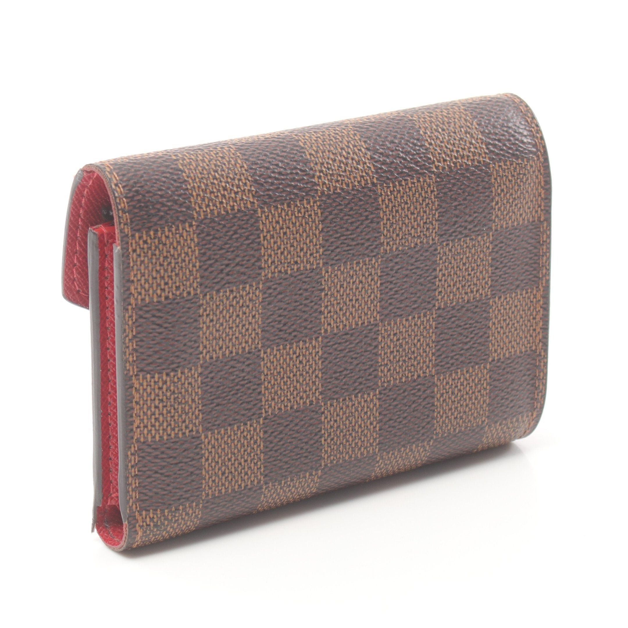 Louis Vuitton Louis Vuitton Portefeuil Victorine Damier Trifold Wallet Leather Brown Size ONE SIZE - 2 Thumbnail