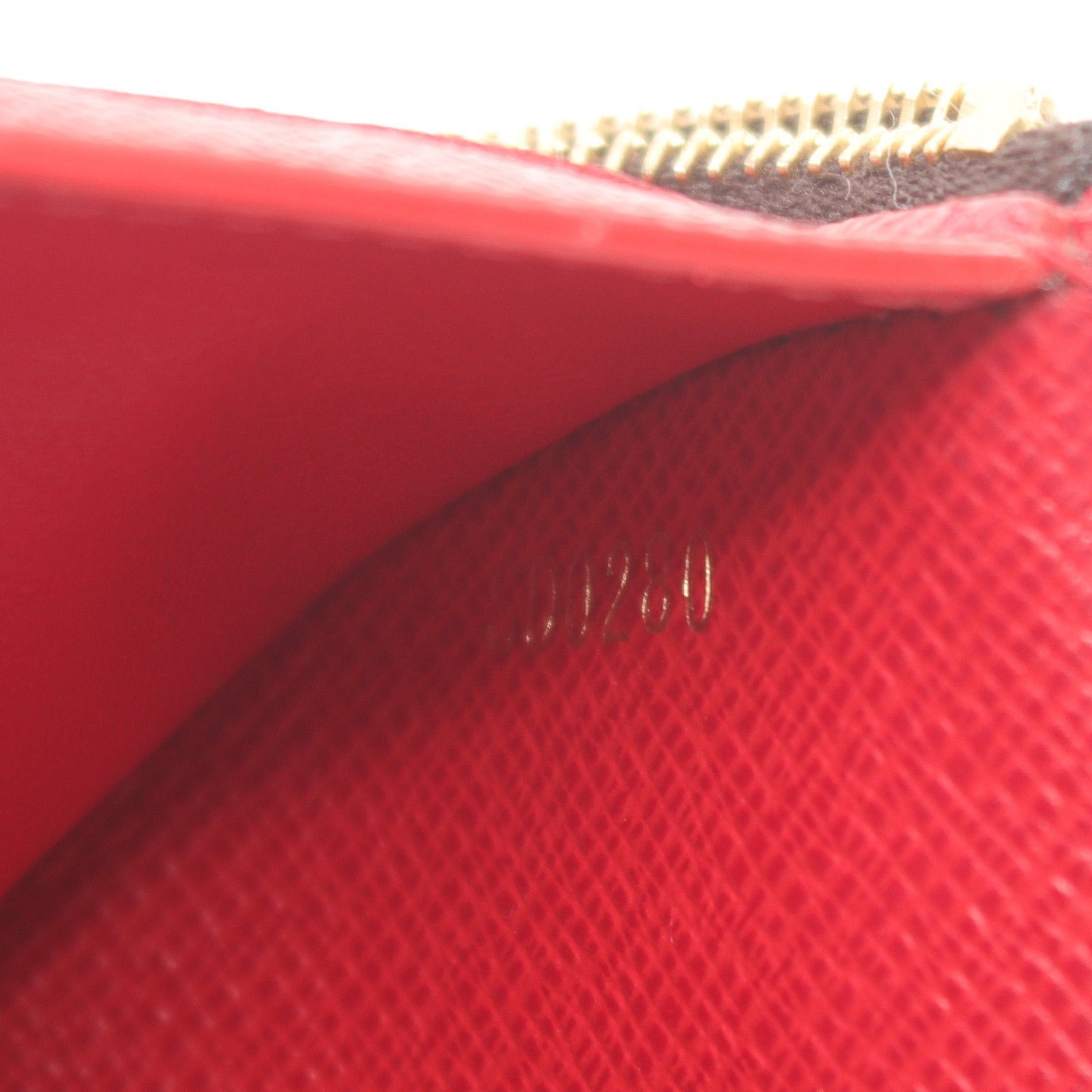 Louis Vuitton Louis Vuitton Portefeuil Victorine Damier Trifold Wallet Leather Brown Size ONE SIZE - 5 Thumbnail